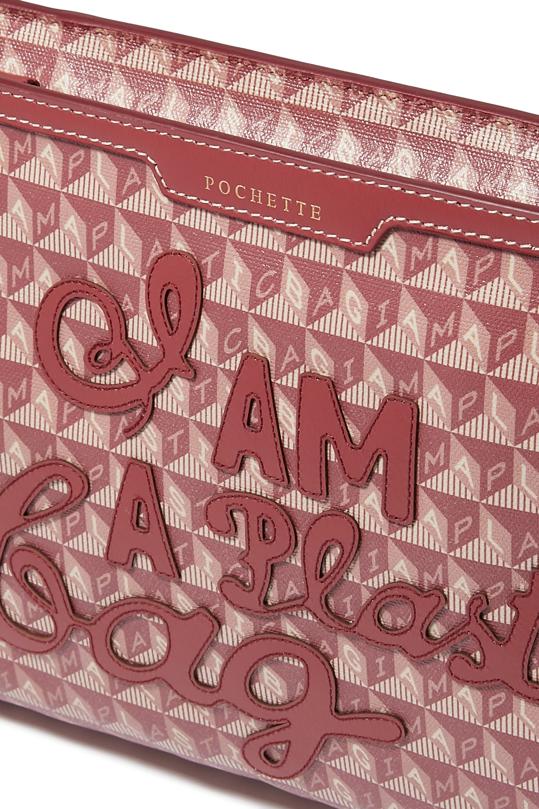 حقيبة بوشيت بحلية آي ام بلاستيك باغ