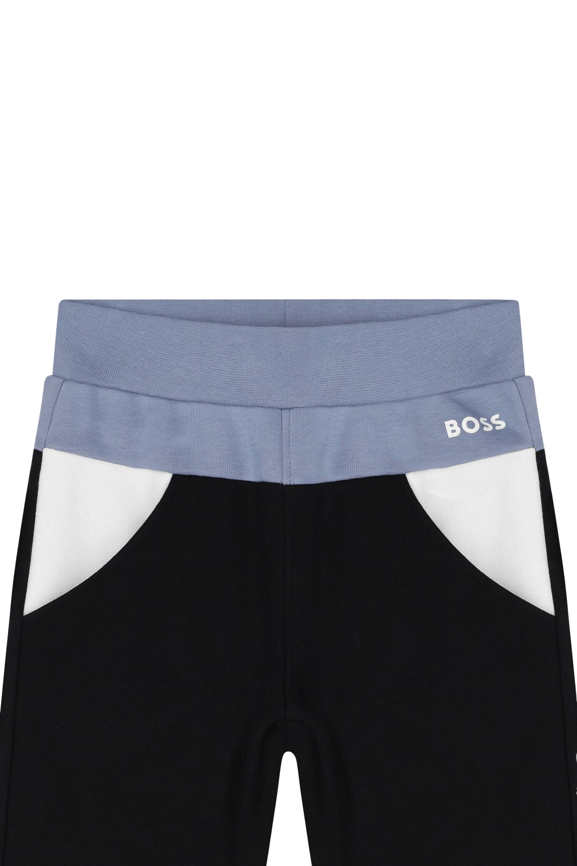 بنطال رياضي بشعار الماركة للأطفال