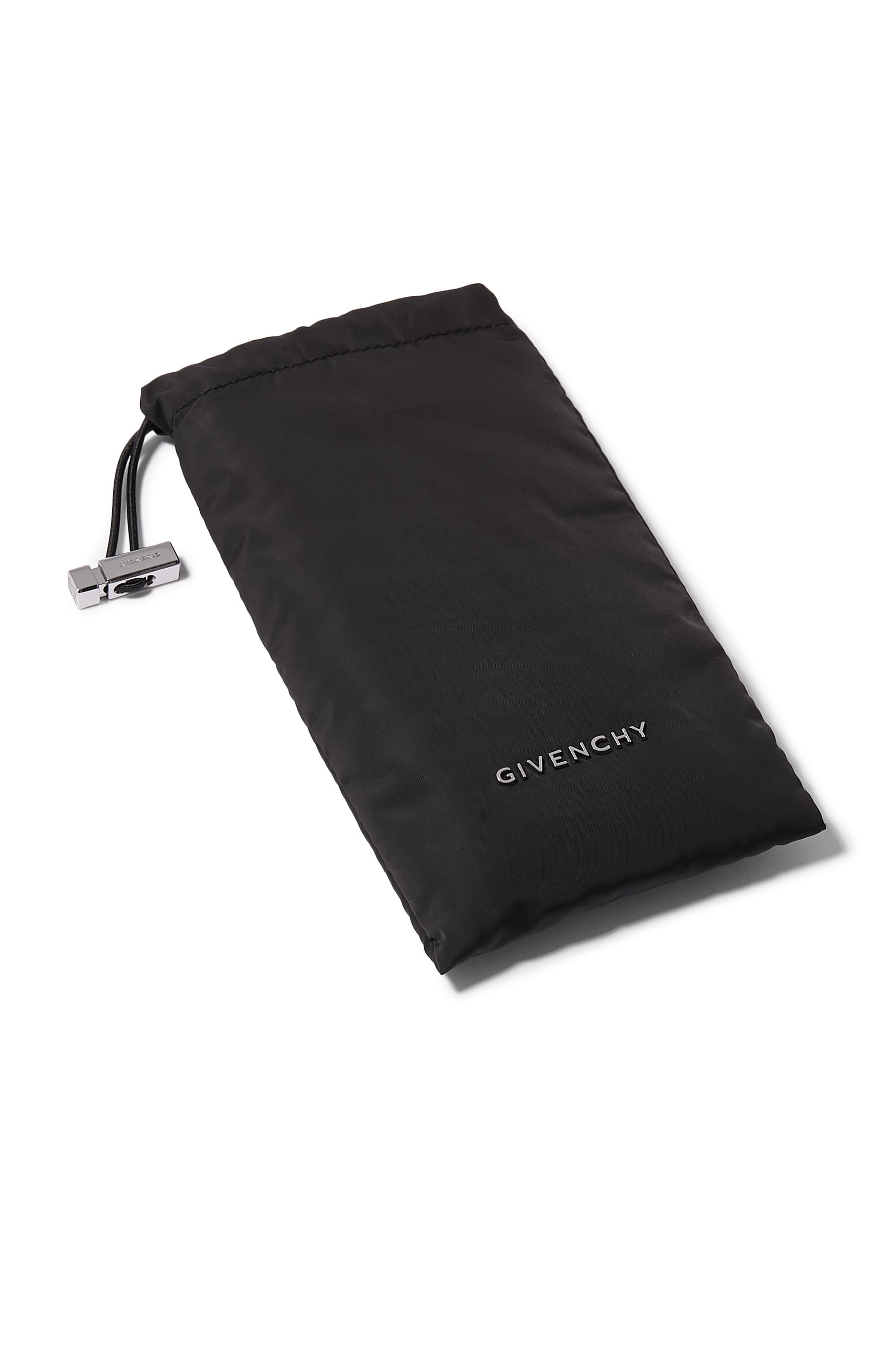 نظارة سبيد شمسية مزينة بشعار الماركة معدن