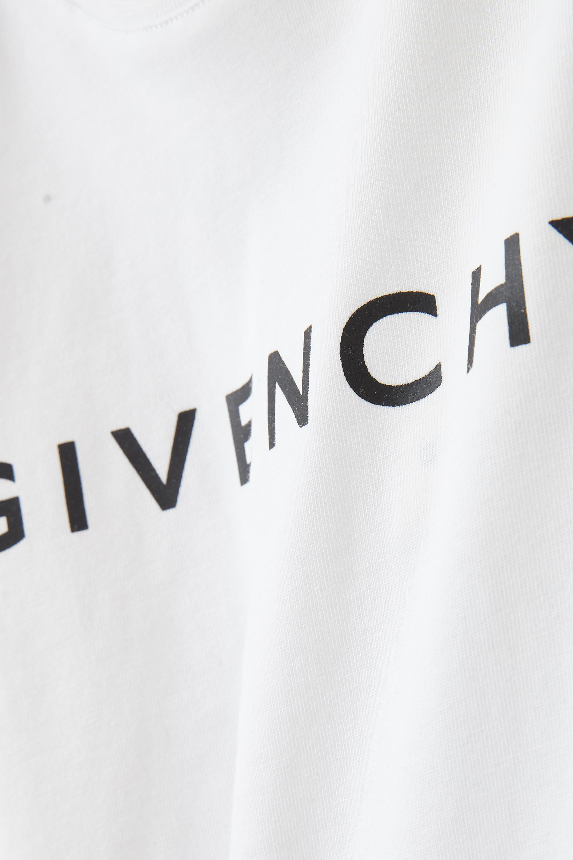 تيشيرت بشعار الماركة قطن للأطفال