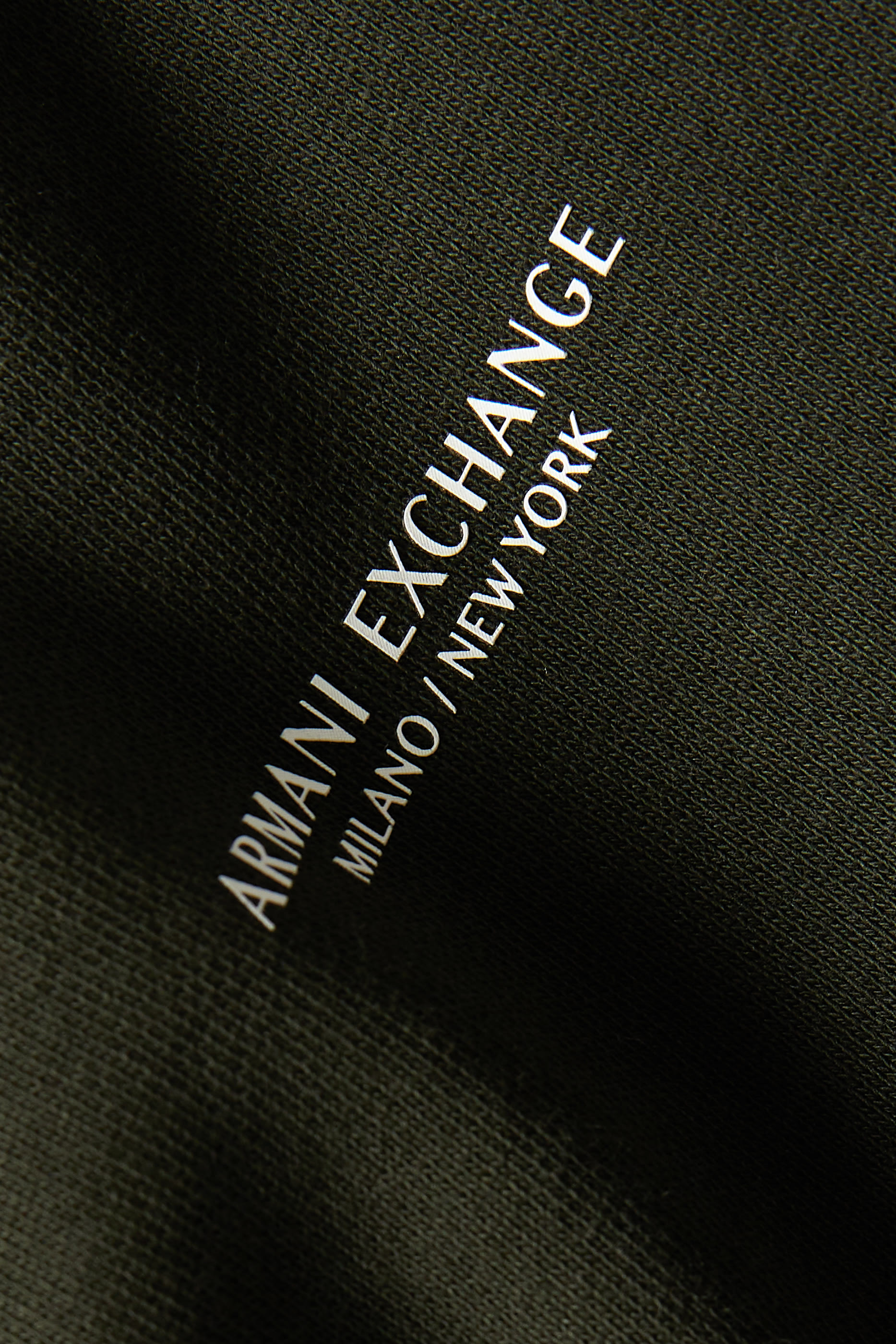 سويت شيرت بغطاء رأس وطبعة شعار الماركة