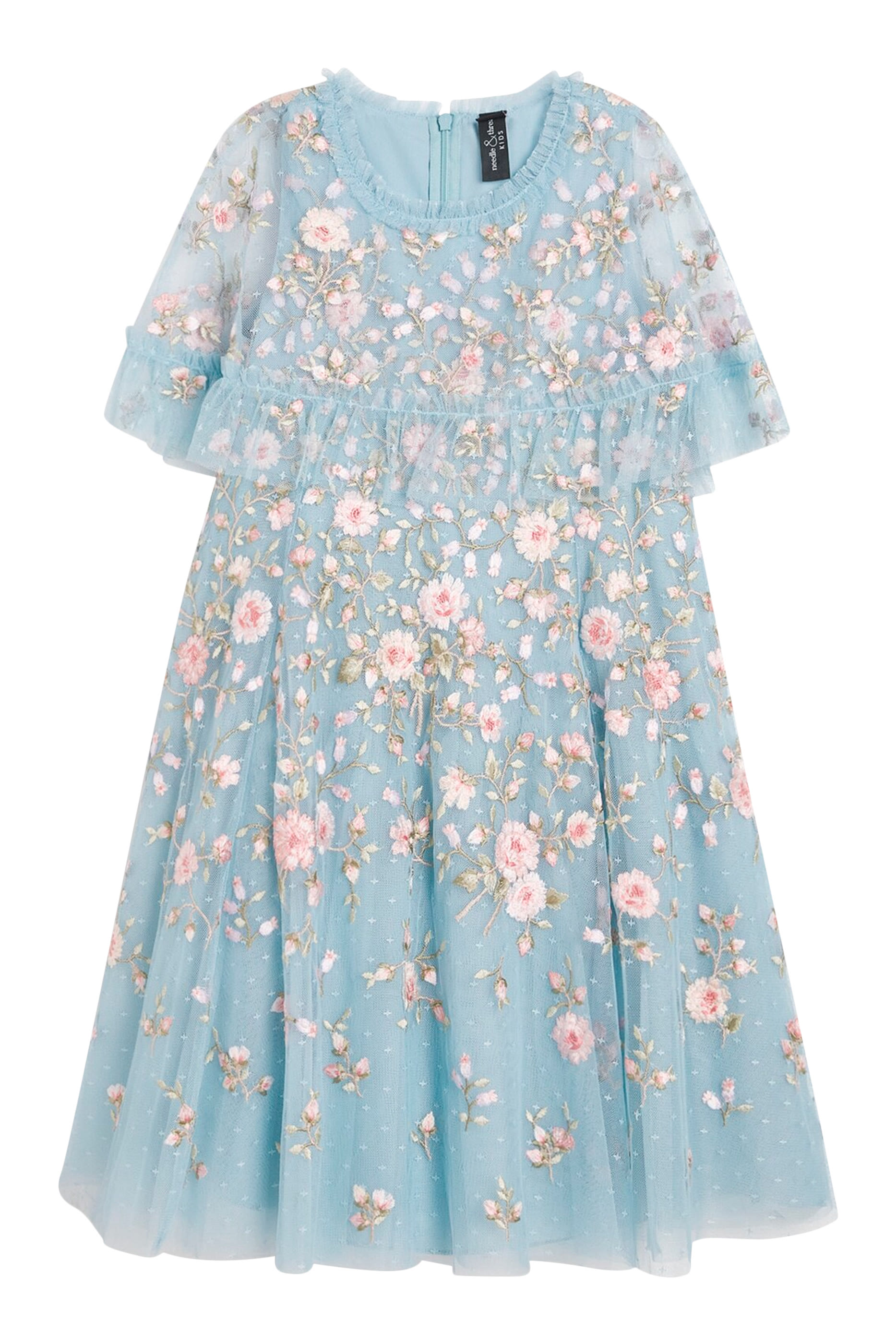 فستان إيدن روز بكاب للأطفال