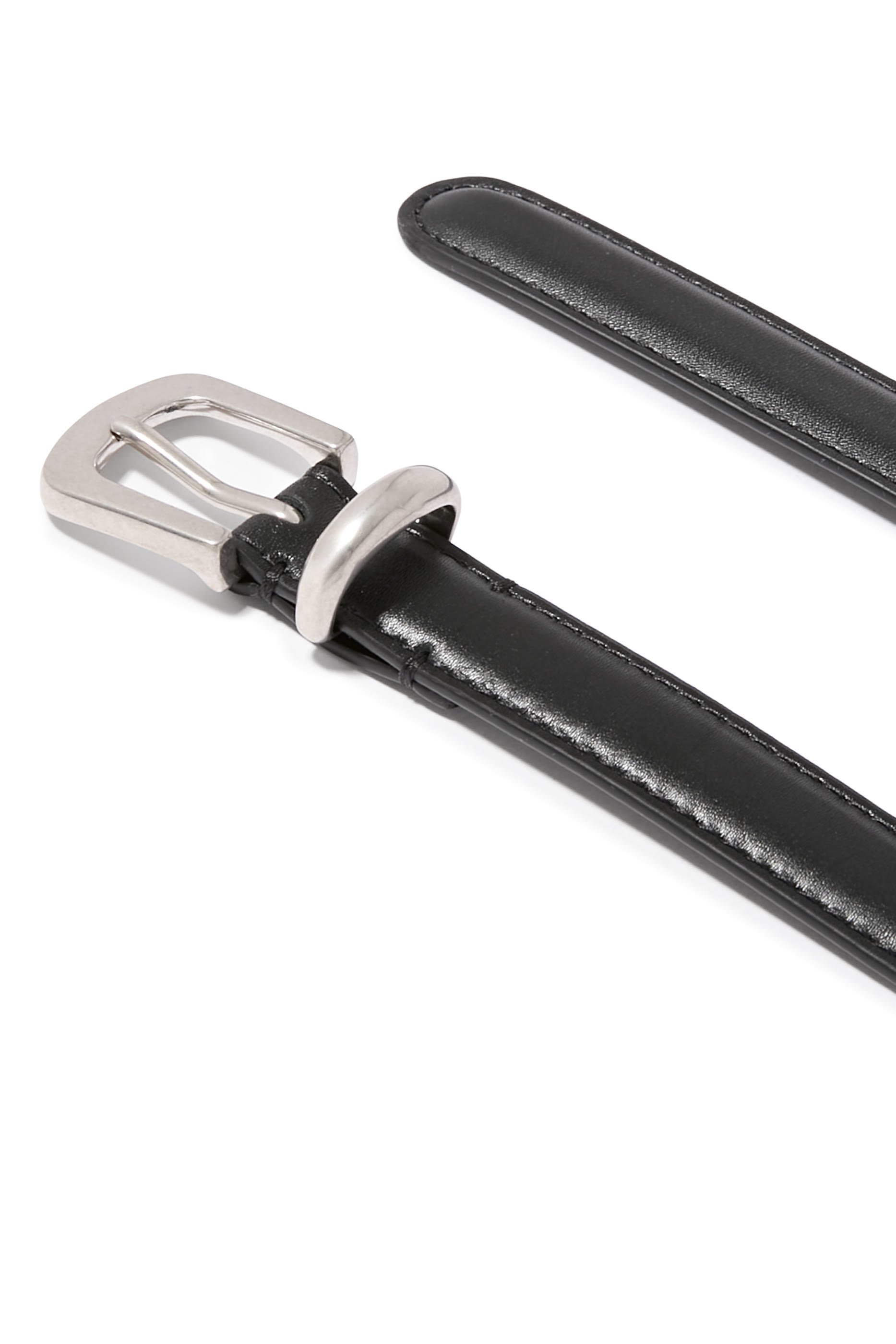 حزام بحلقة جلد 