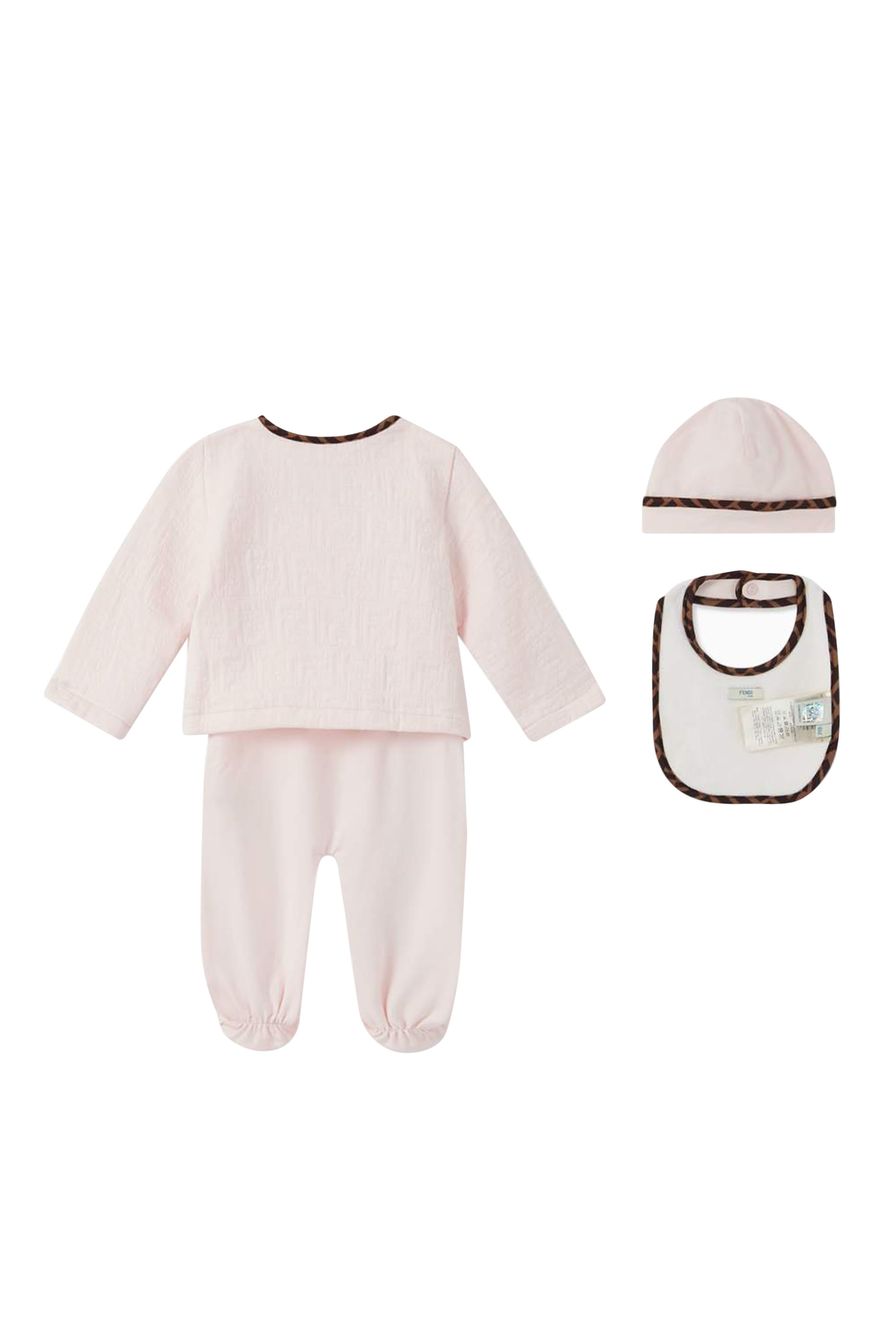 طقم بيجاما بشريط شعار الماركة