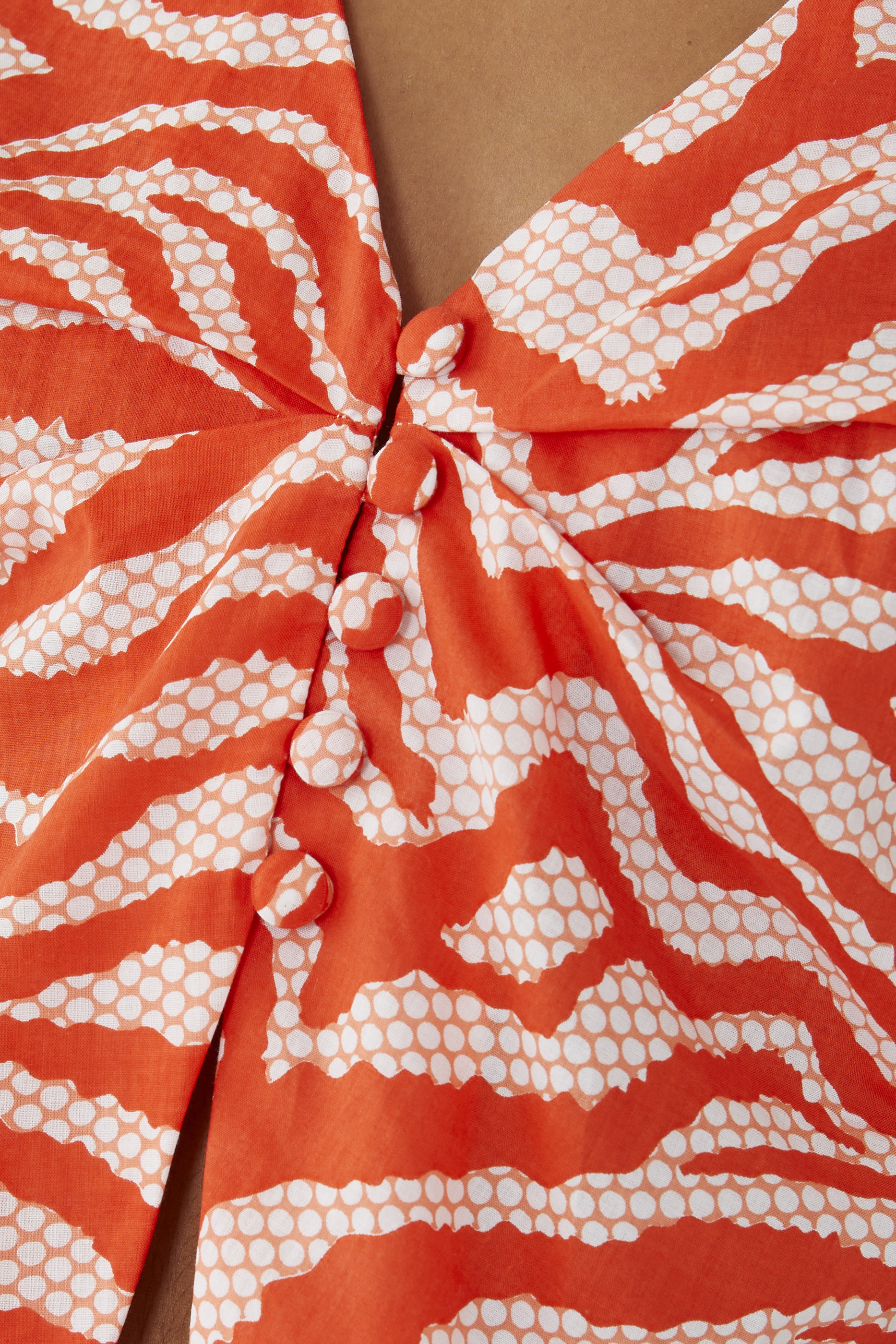 بلوزة روكسبري قطن