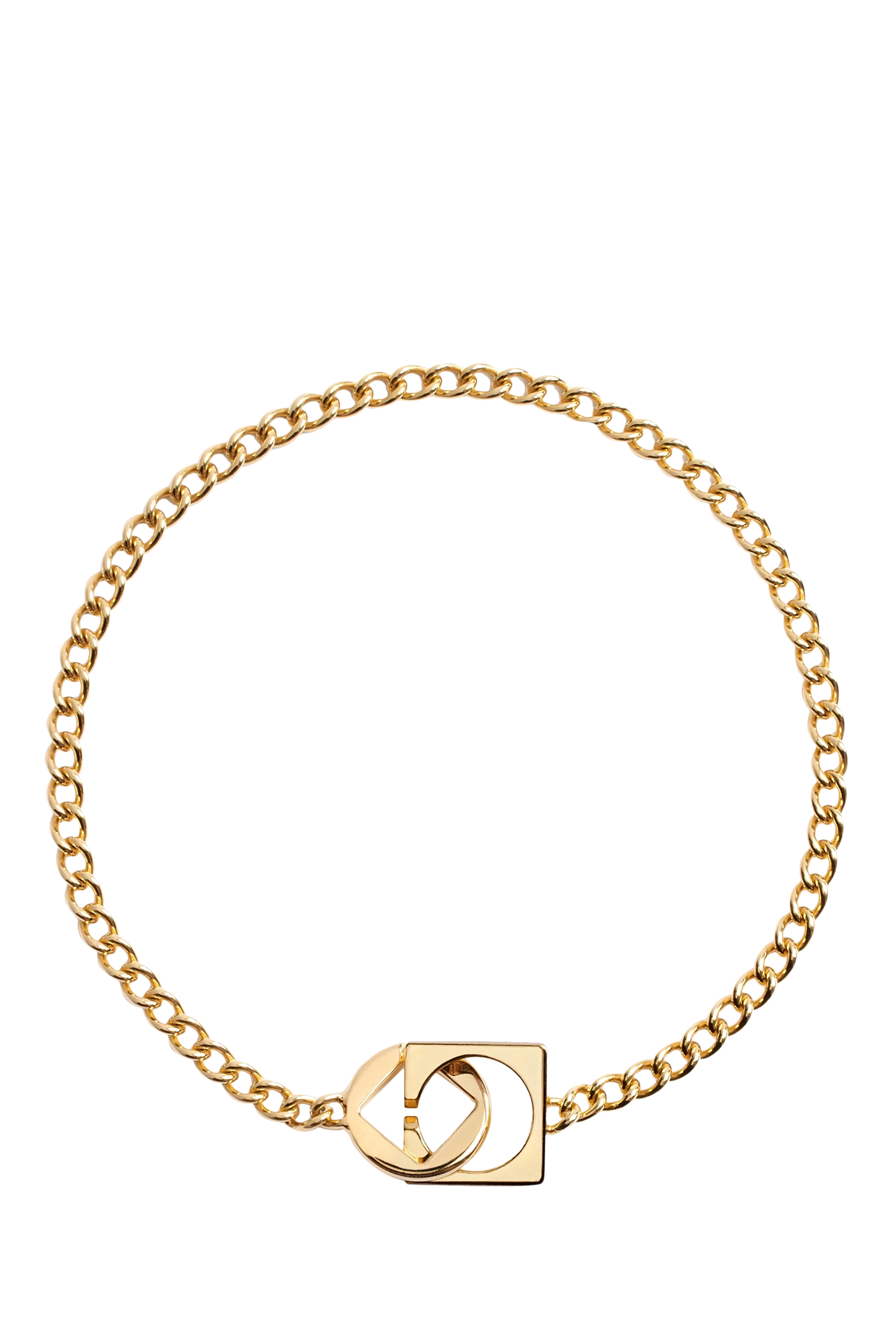 Le Collier Rond Carre Necklace