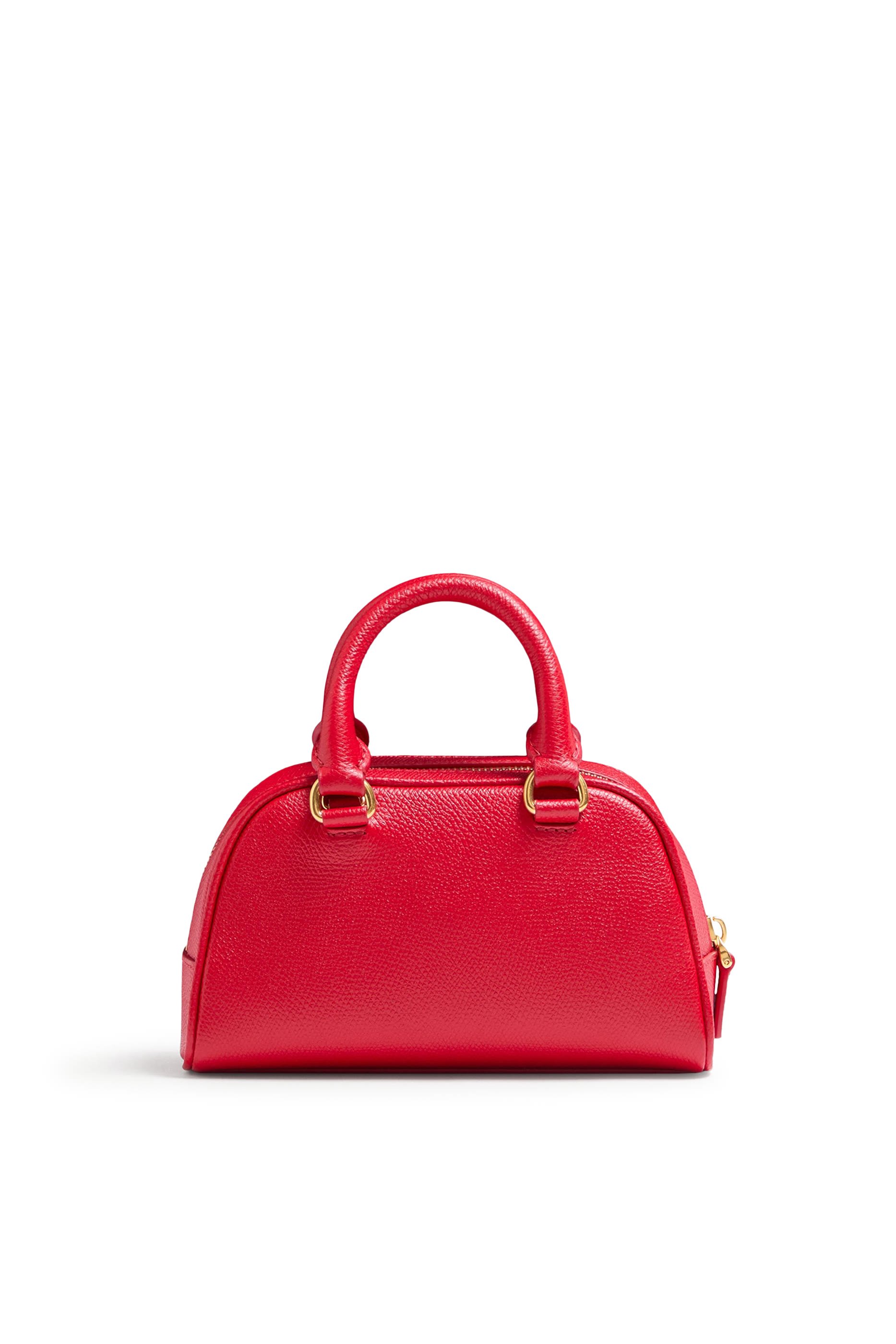 حقيبة صغيرة بحلية شعار الماركة