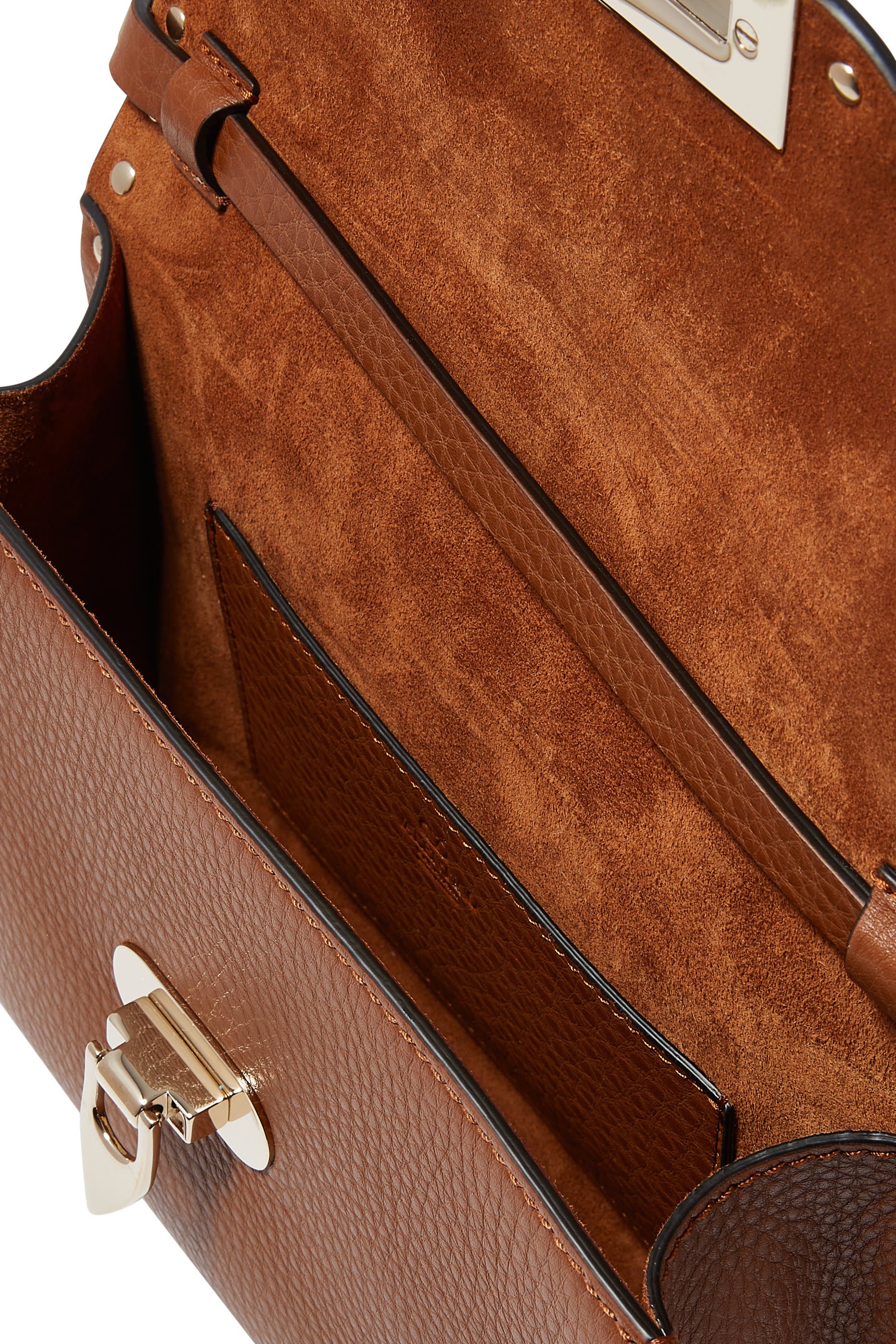 حقيبة كروس صغيرة بحلي هرمية