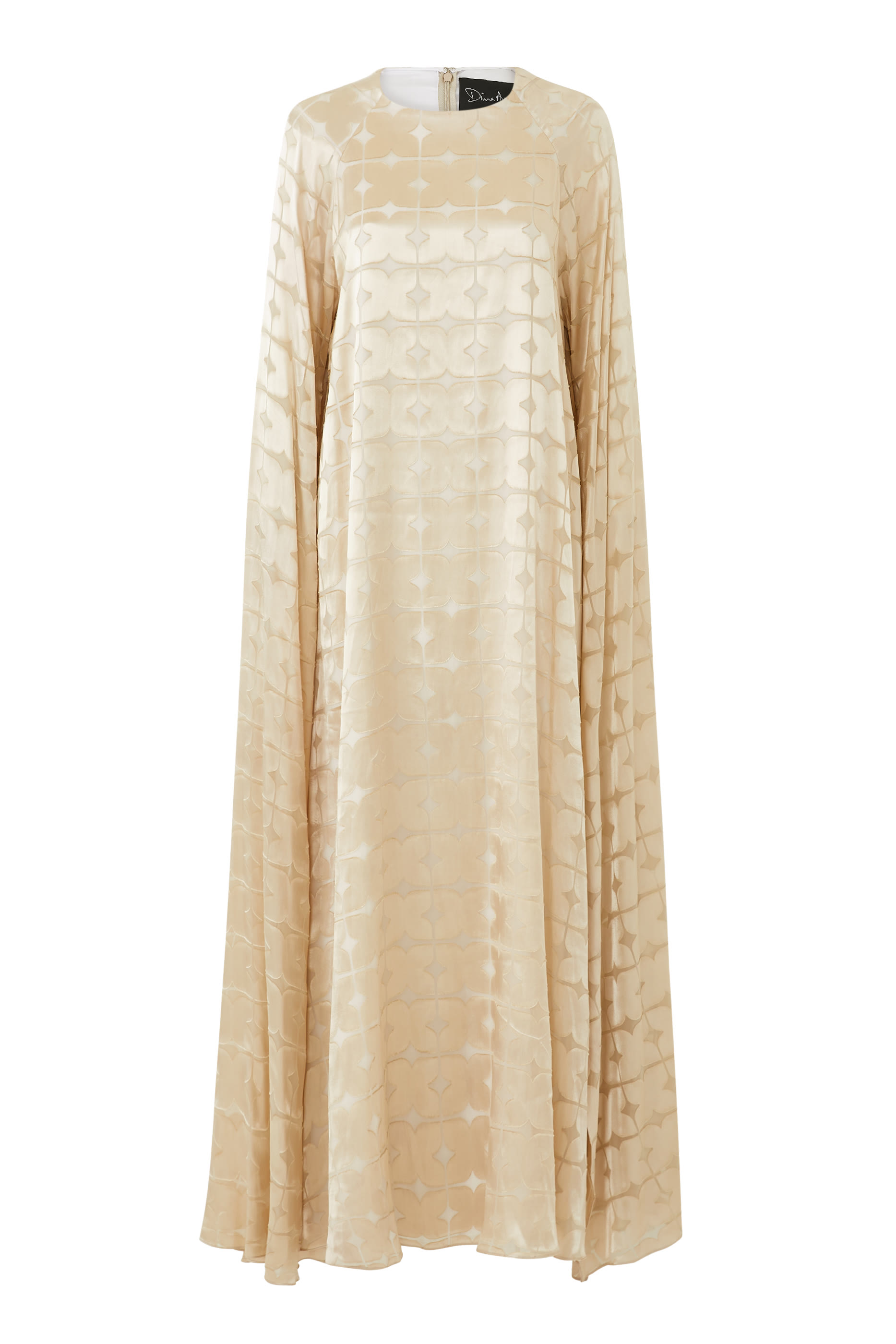 فستان بتصميم قفطان بكاب