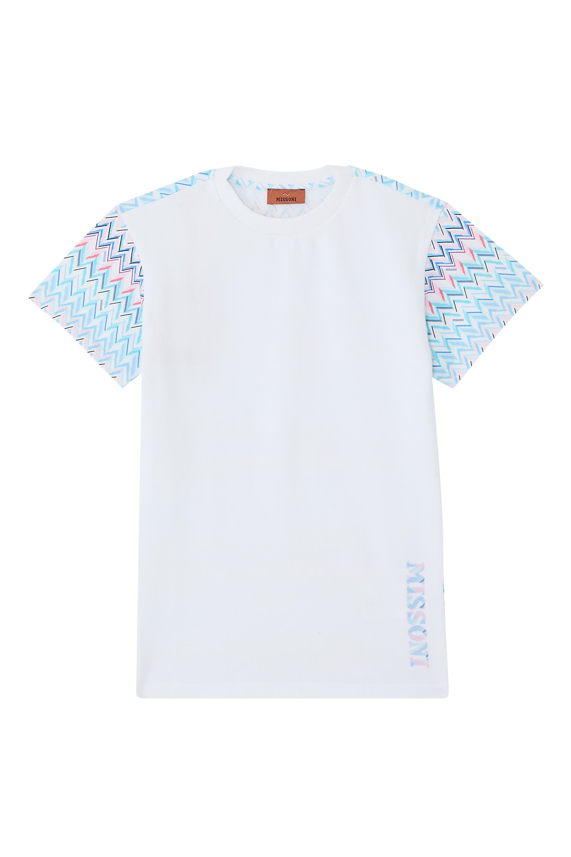 فستان بنقشة خطوط متعرجة جيرسيه للأطفال