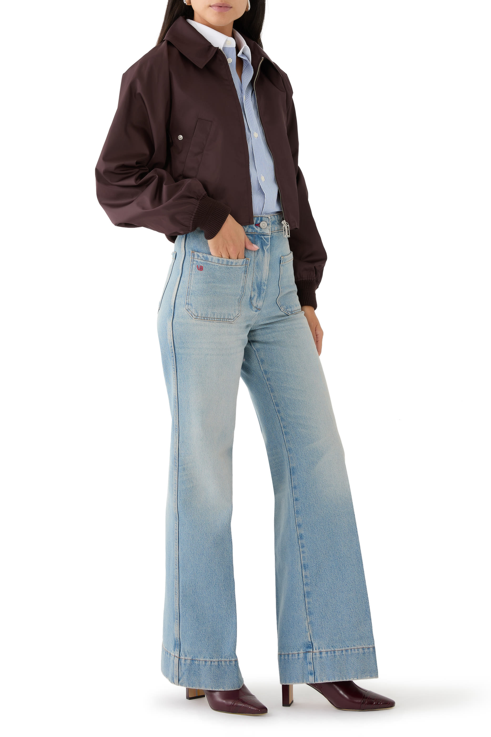 حذاء بوت سايج  70 بمقدمة بغطاء بطول الكاحل