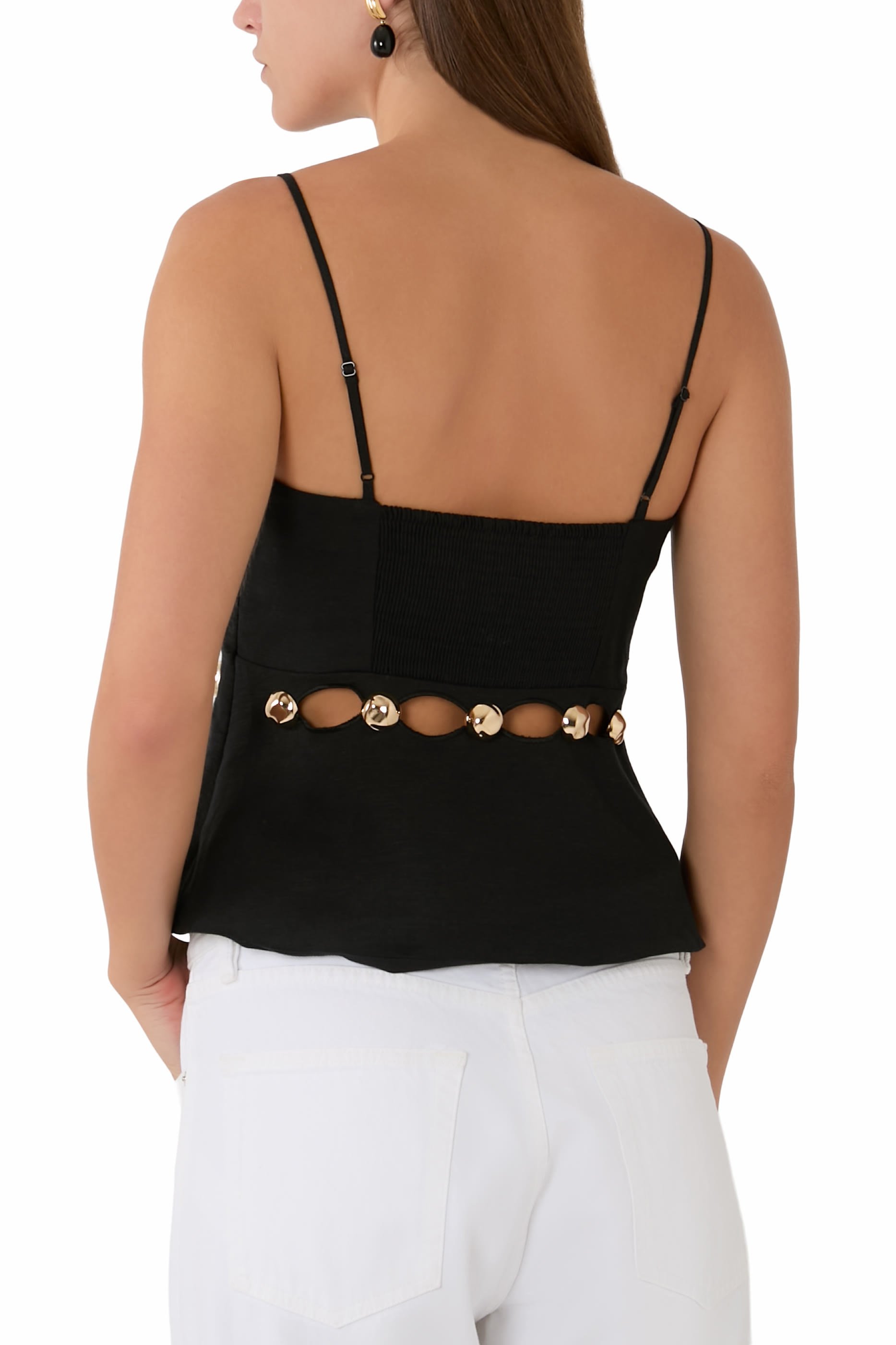 بلوزة كروز بنمط كاميسول بحلي