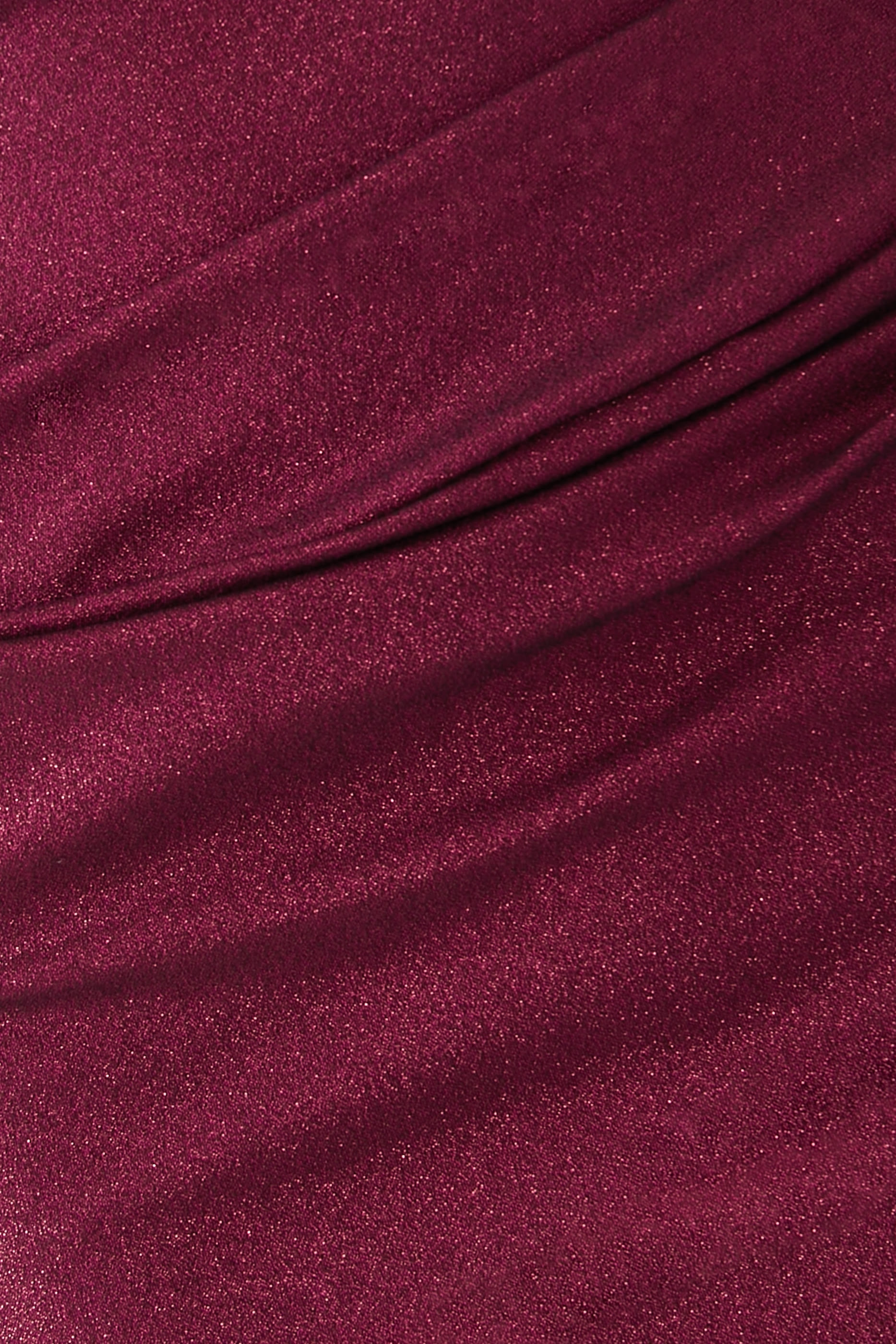 فستان سهرة بأكتاف مكشوفة تافيتا لامع مطاطي