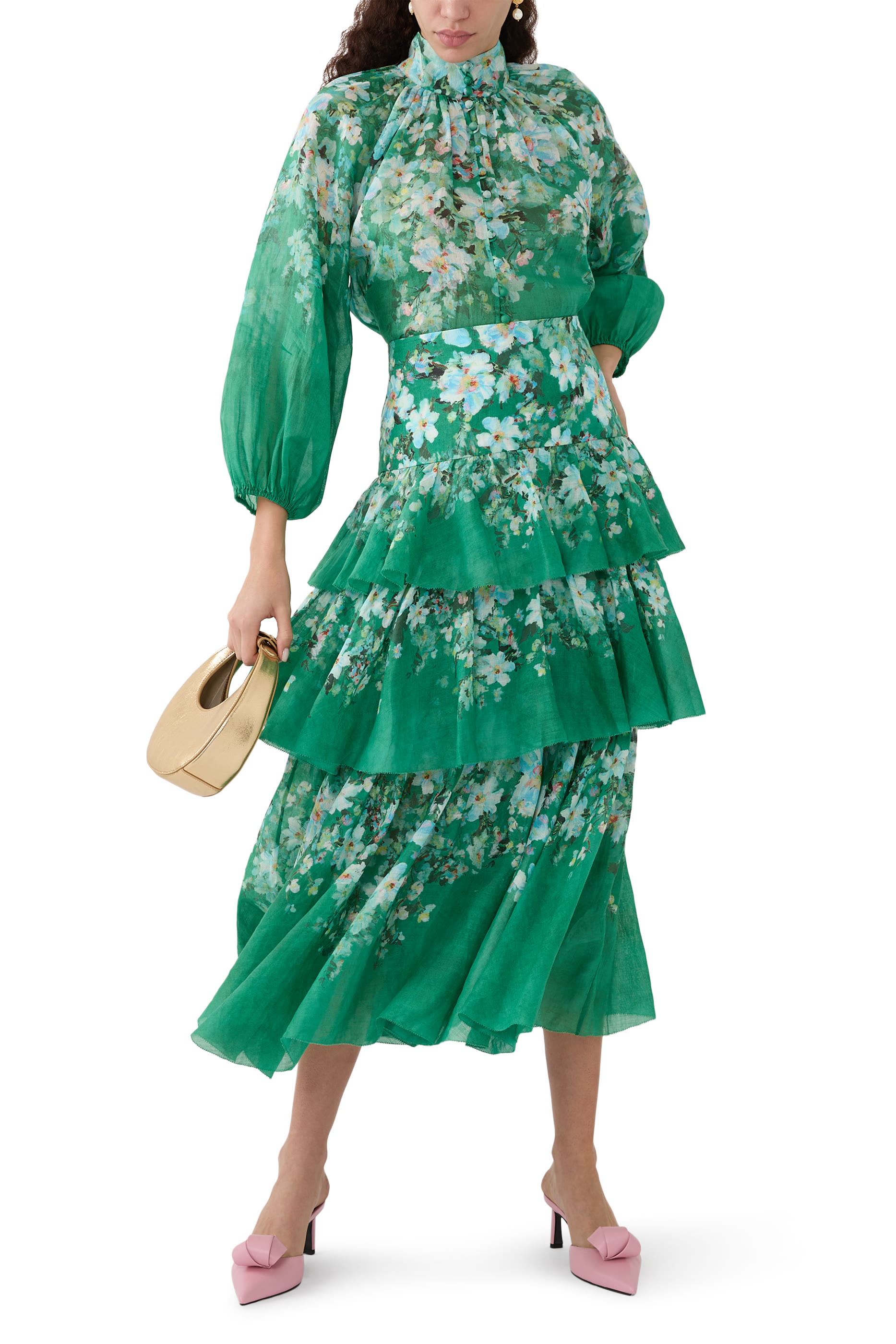 تنورة إيفرلي بتصميم متدرج