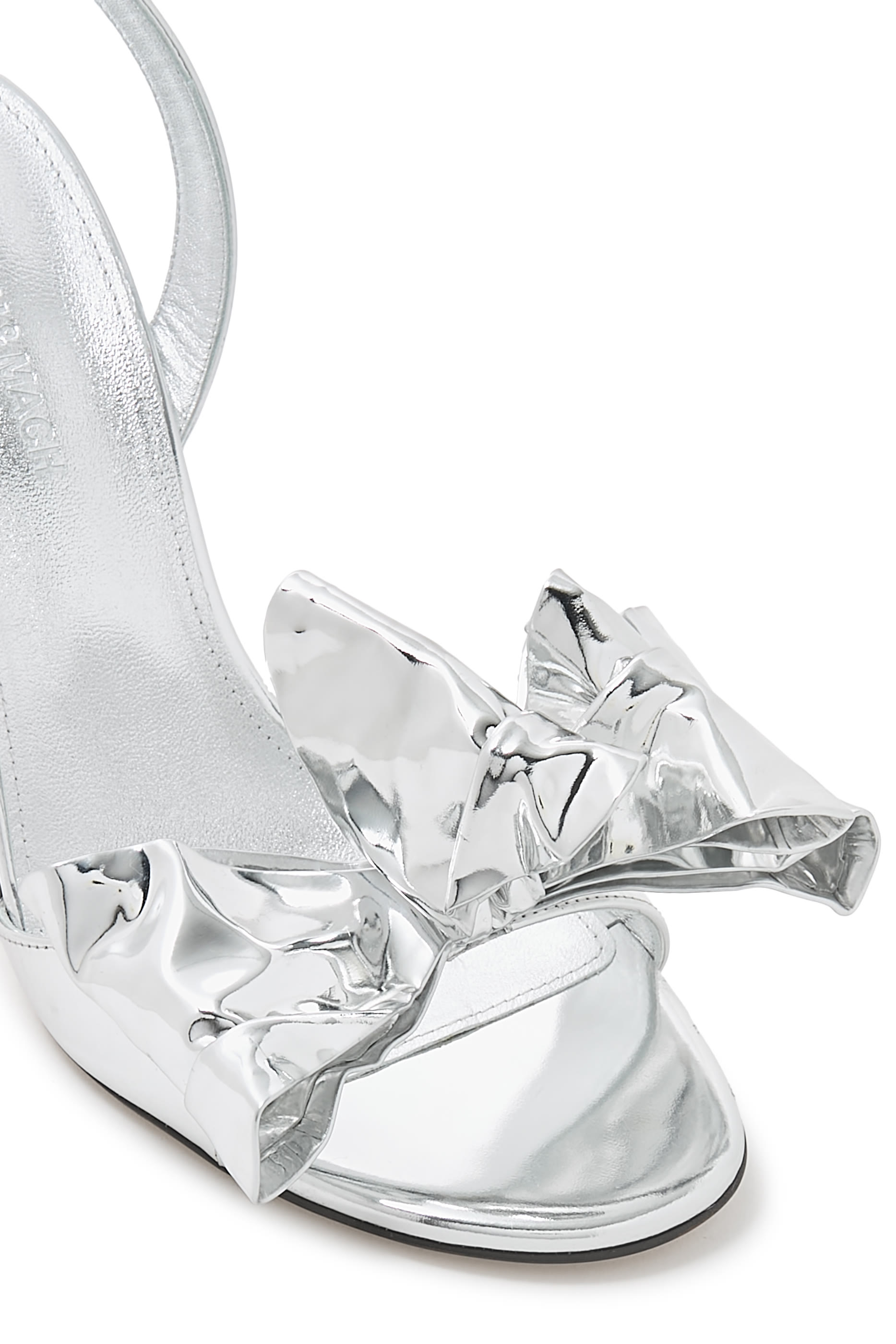 صندل لو كادو 95 بتفاصيل ملفوفة جلد لامع