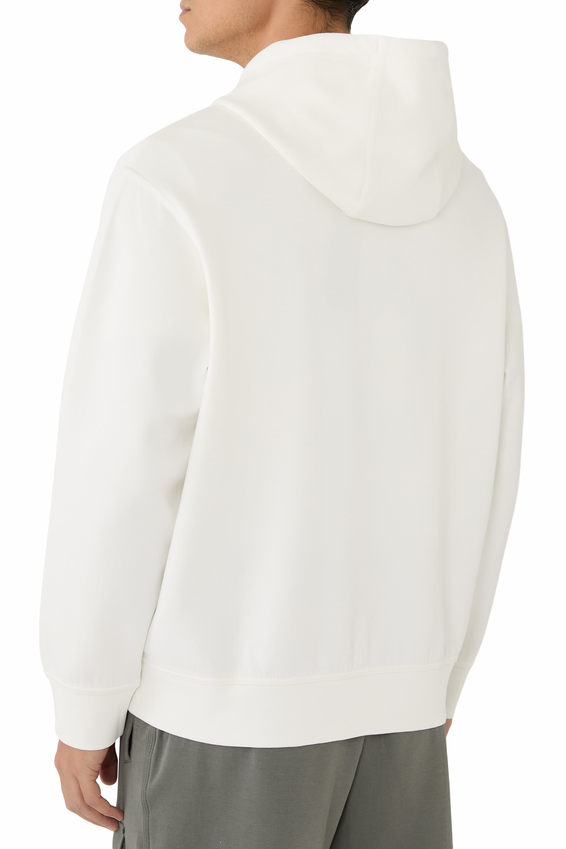 سويت شيرت بسحاب وشعار الماركة