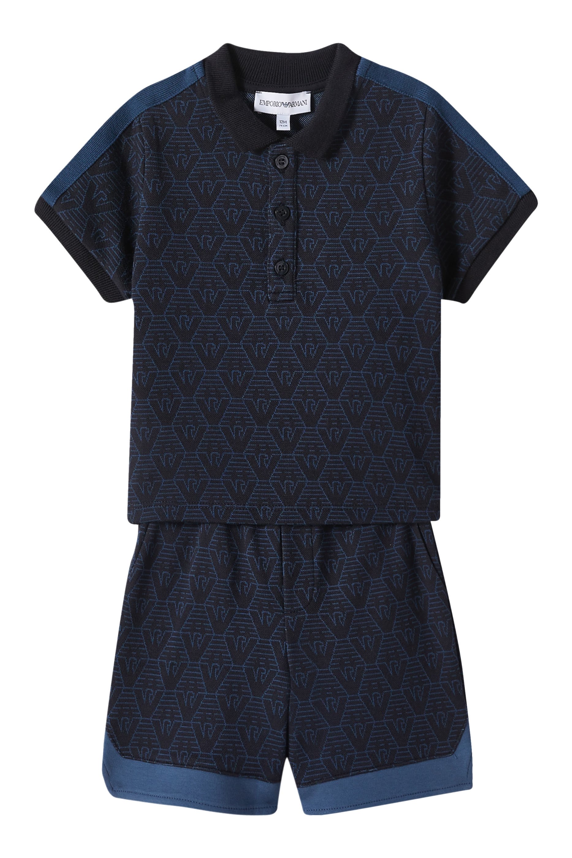 شورت بشعار الماركة قطن للأطفال