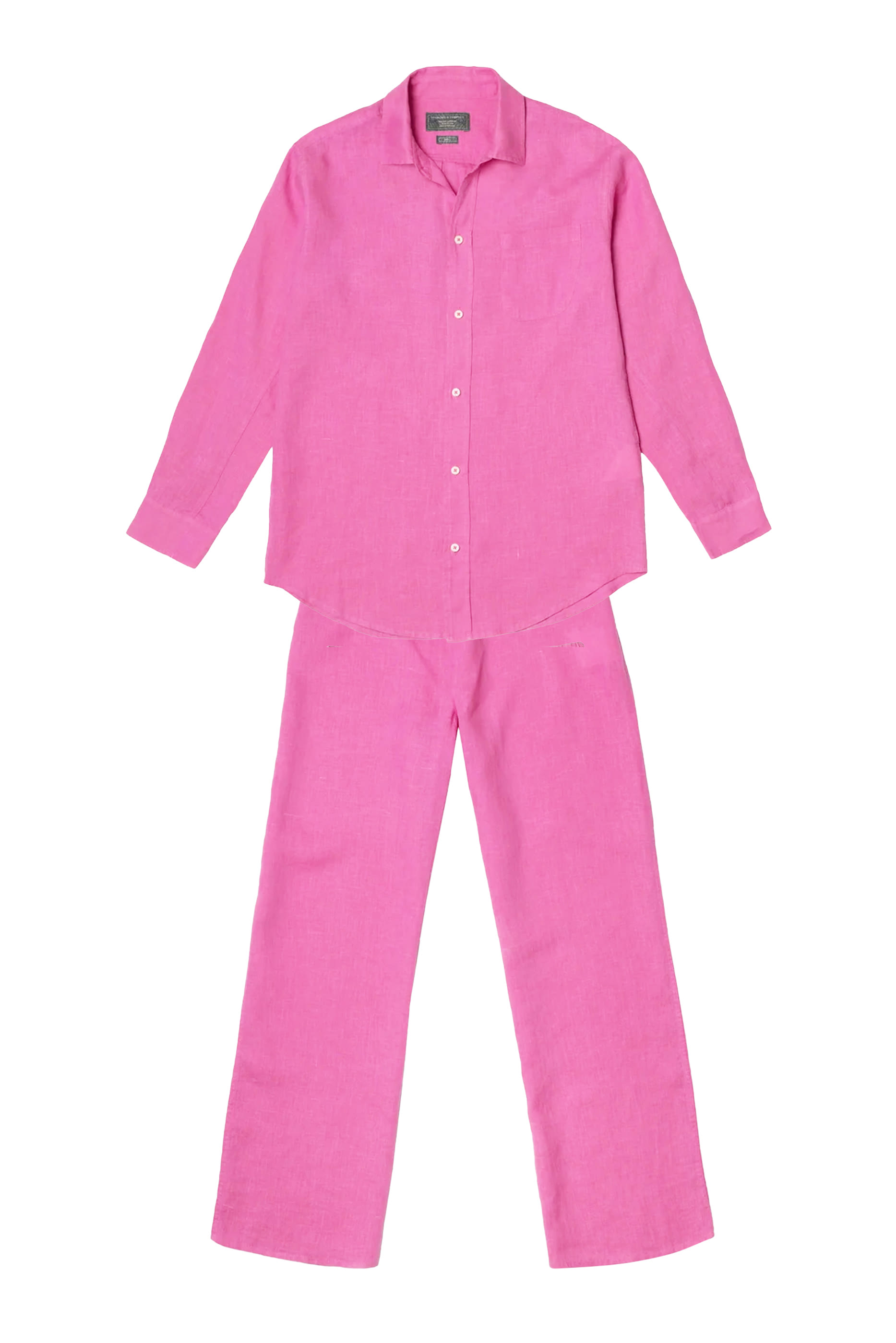 طقم بيجاما كتان