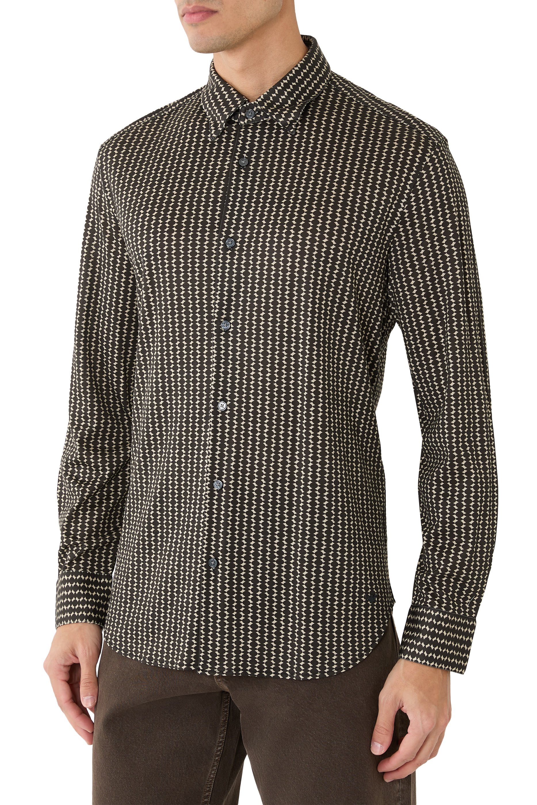 قميص مزيج لايوسيل وجيرسيه