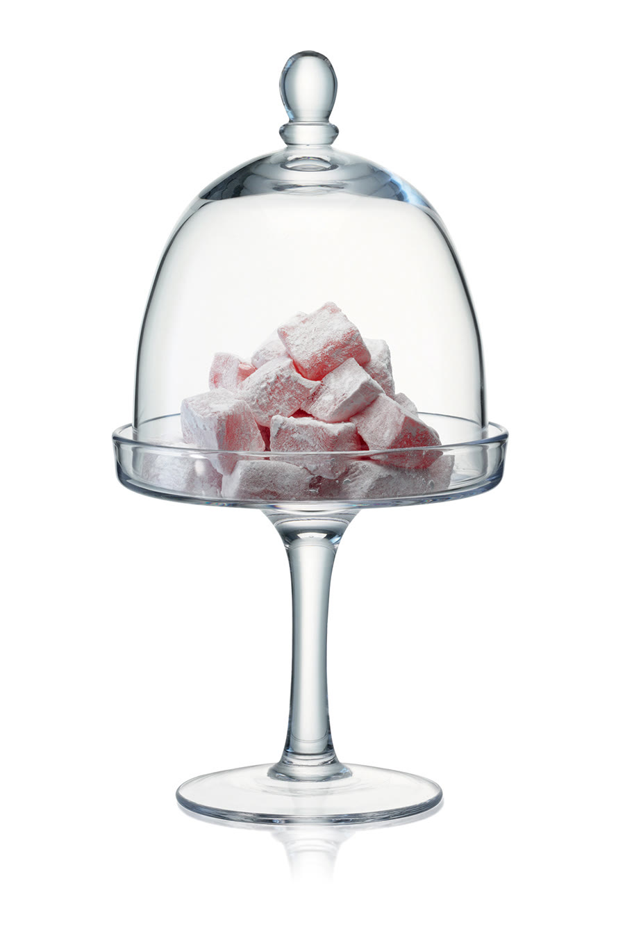 حامل كيك بغطاء دائري من مجموعة سيرف