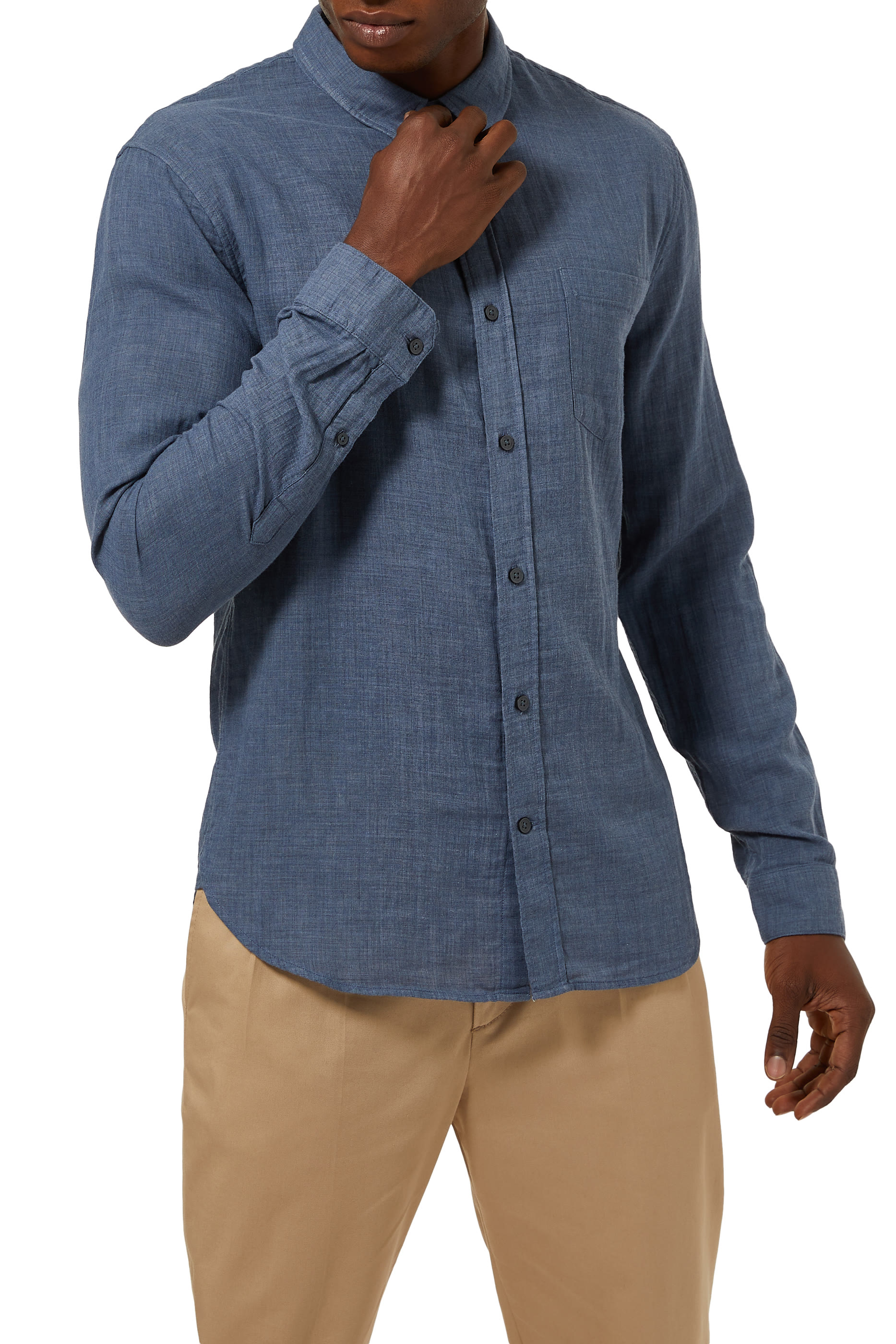 قميص بصف أزرار