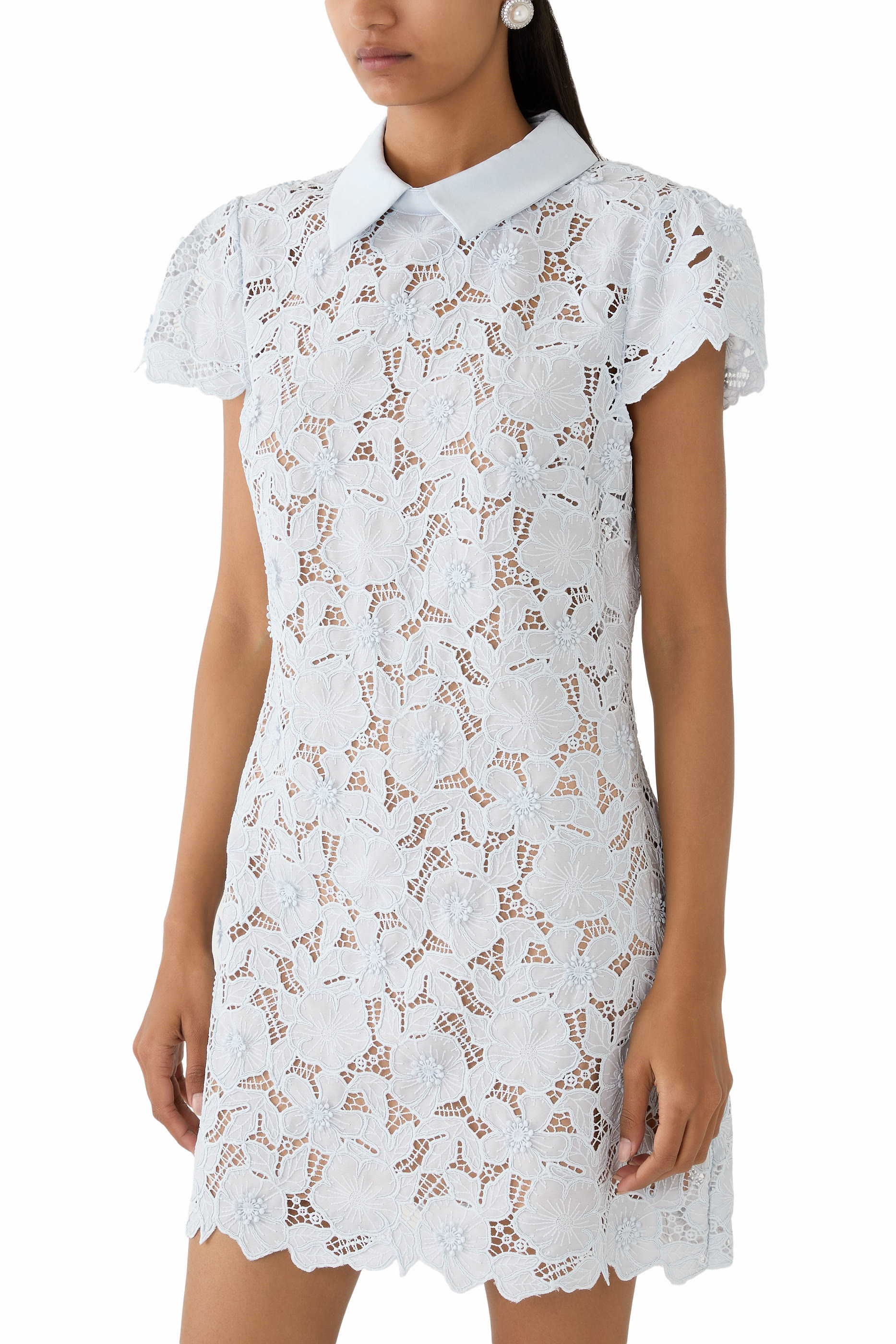 فستان غيبيور قصير دانتيل