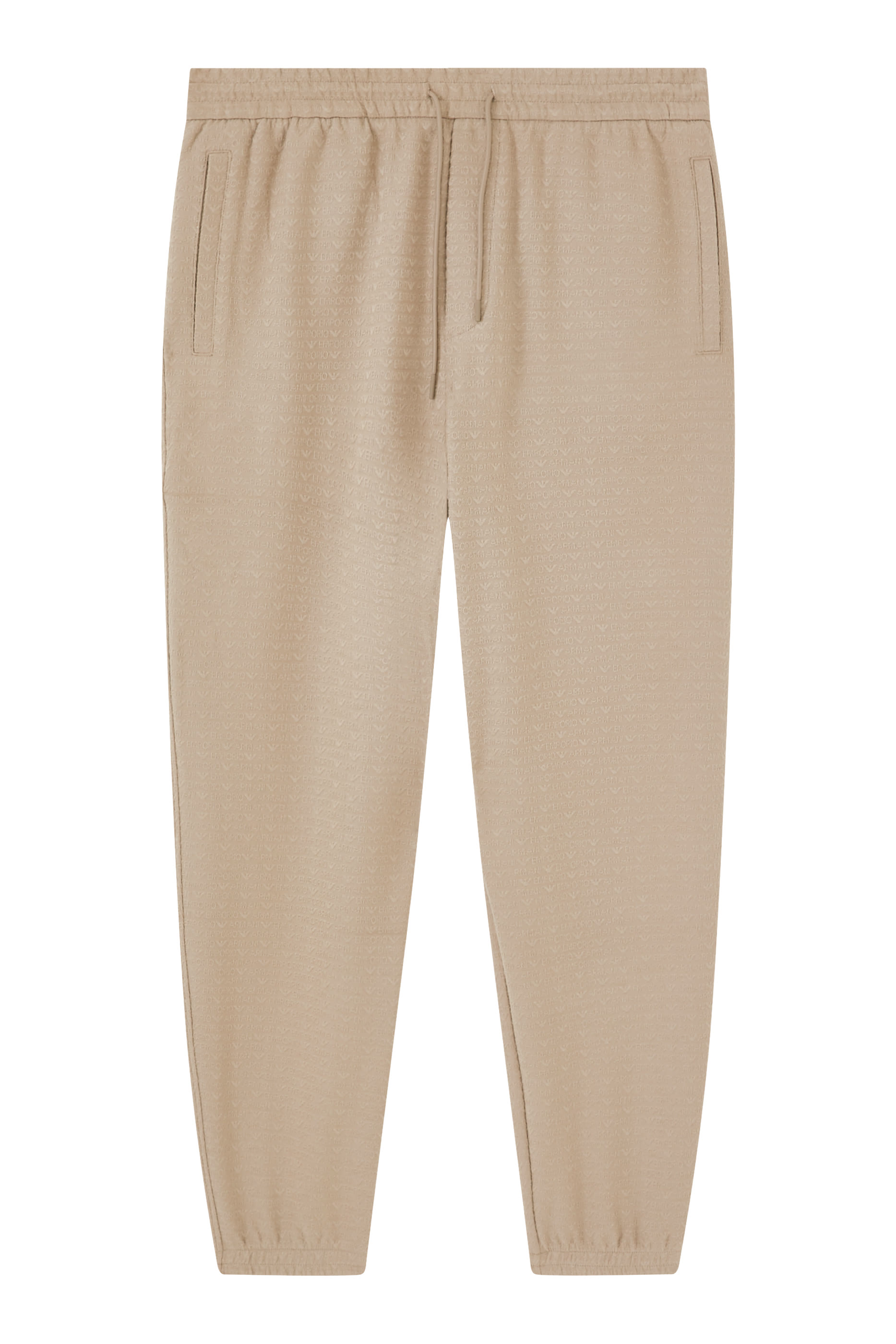 بنطال رياضي برياط تضييق وشعار الماركة صغير