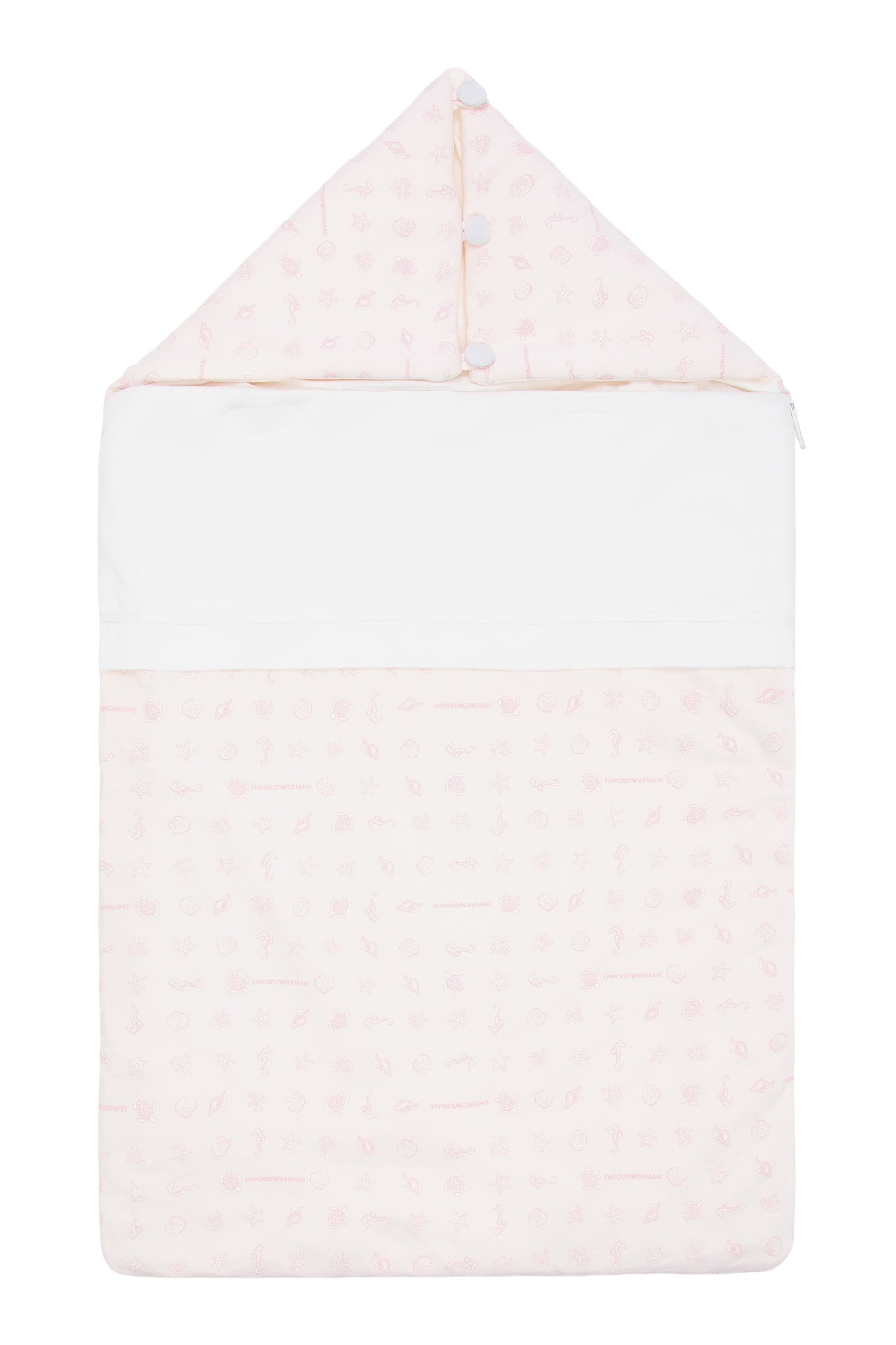 كيس نوم بنقشة حيوانات بحرية جيرسيه للأطفال