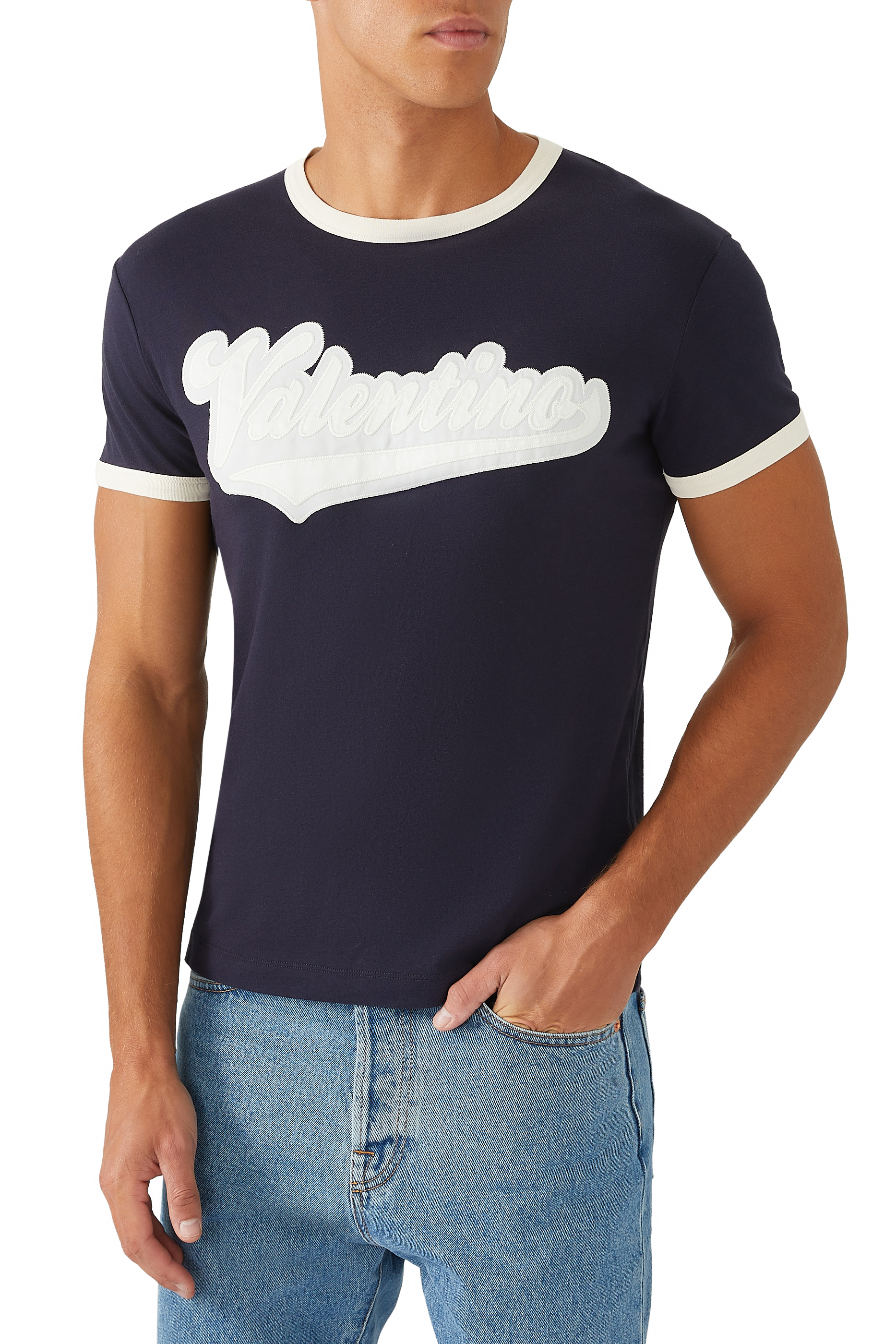 Valentino Garavani Embroidered Patch T-Shirt