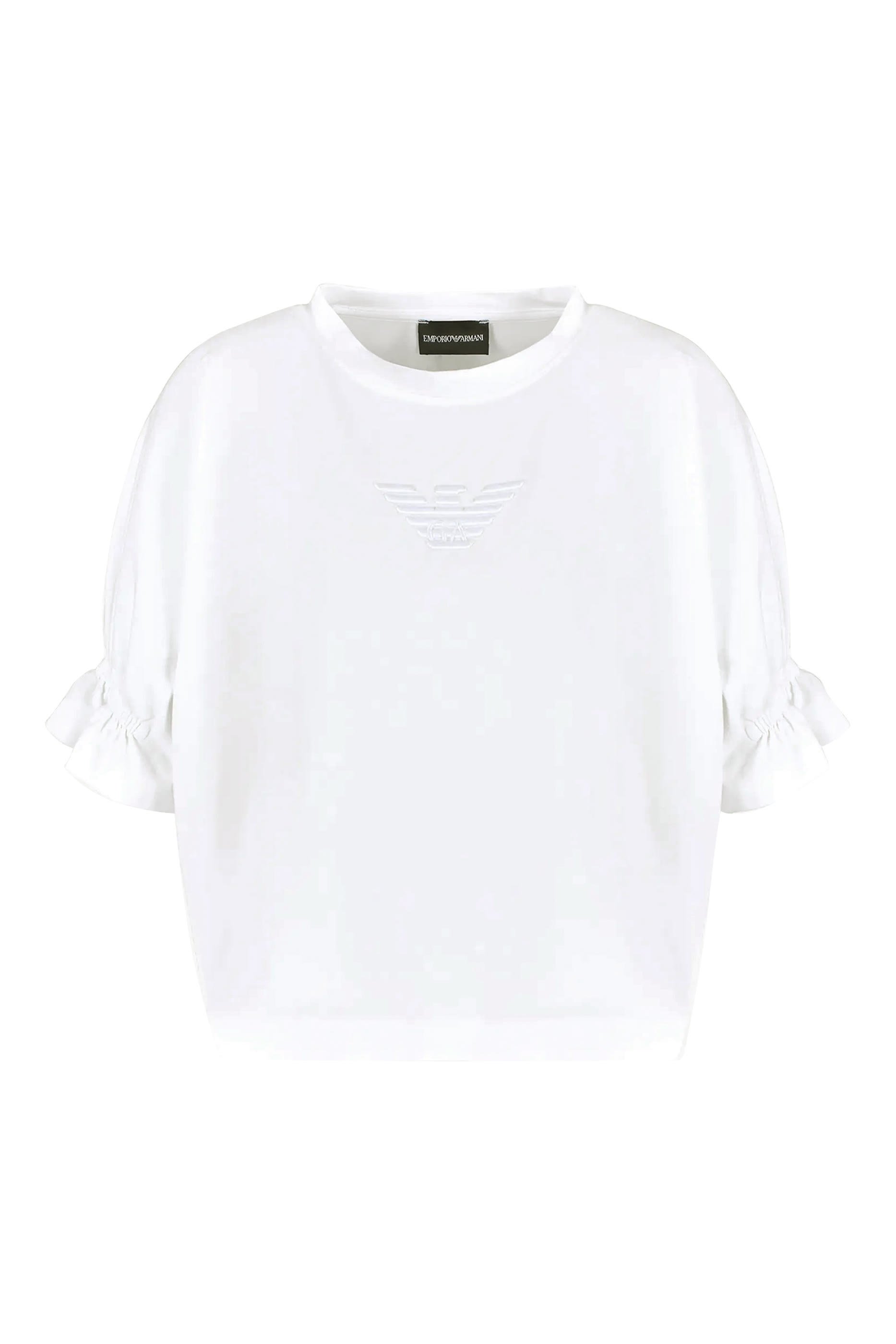 تيشيرت ايه اس في بشعار الماركة المطرز جيرسيه عضوي مطاطي