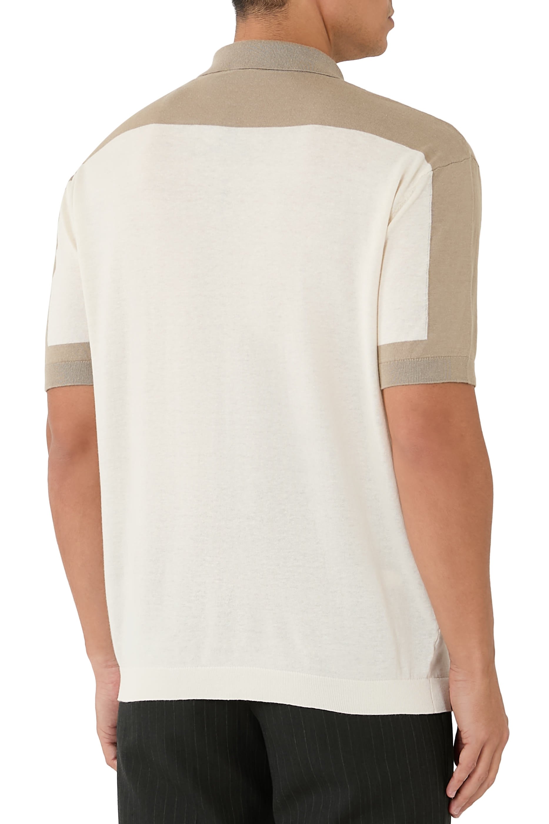 قميص بولو منسوج