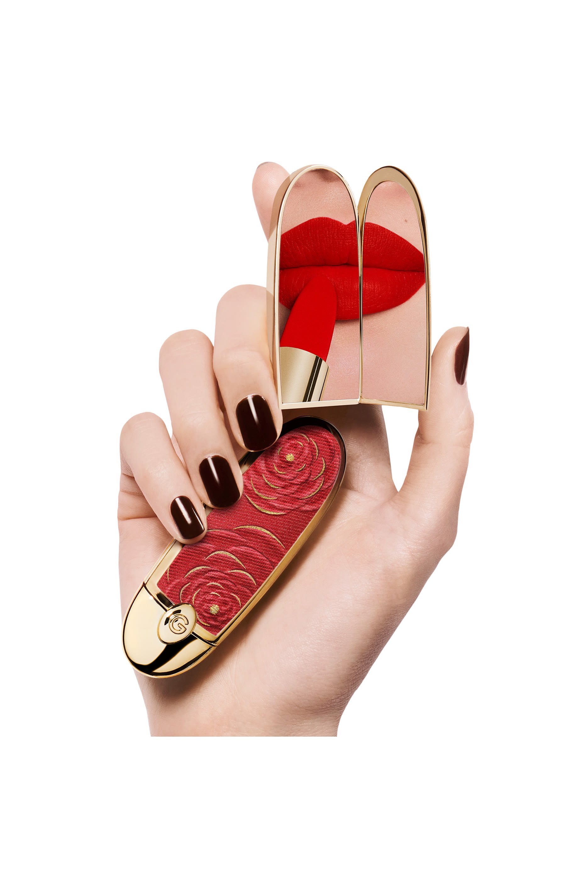 عبوة إعادة ملء أحمر شفاه روج جي ساتان