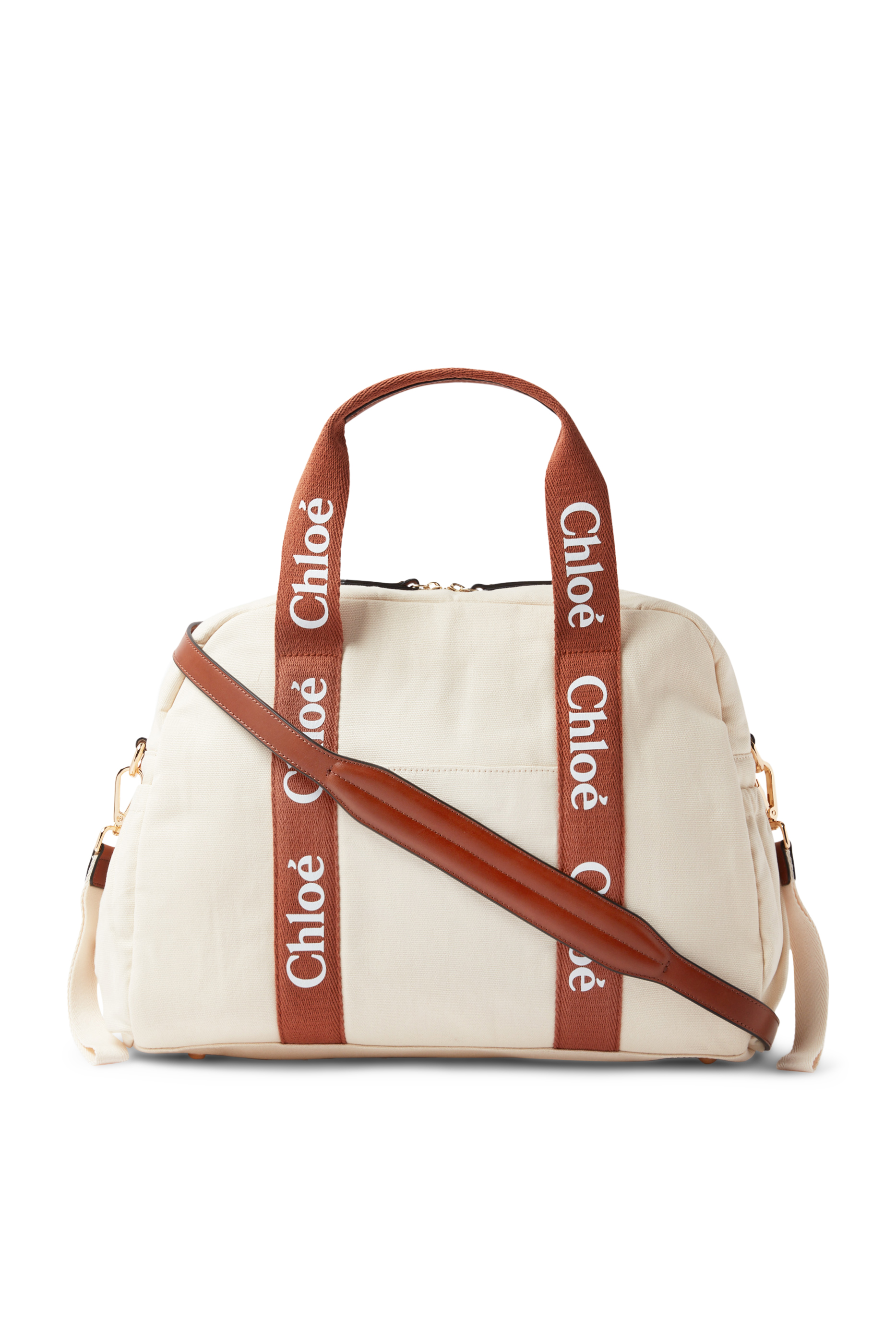 حقيبة مستلزمات أطفال بشعار الماركة