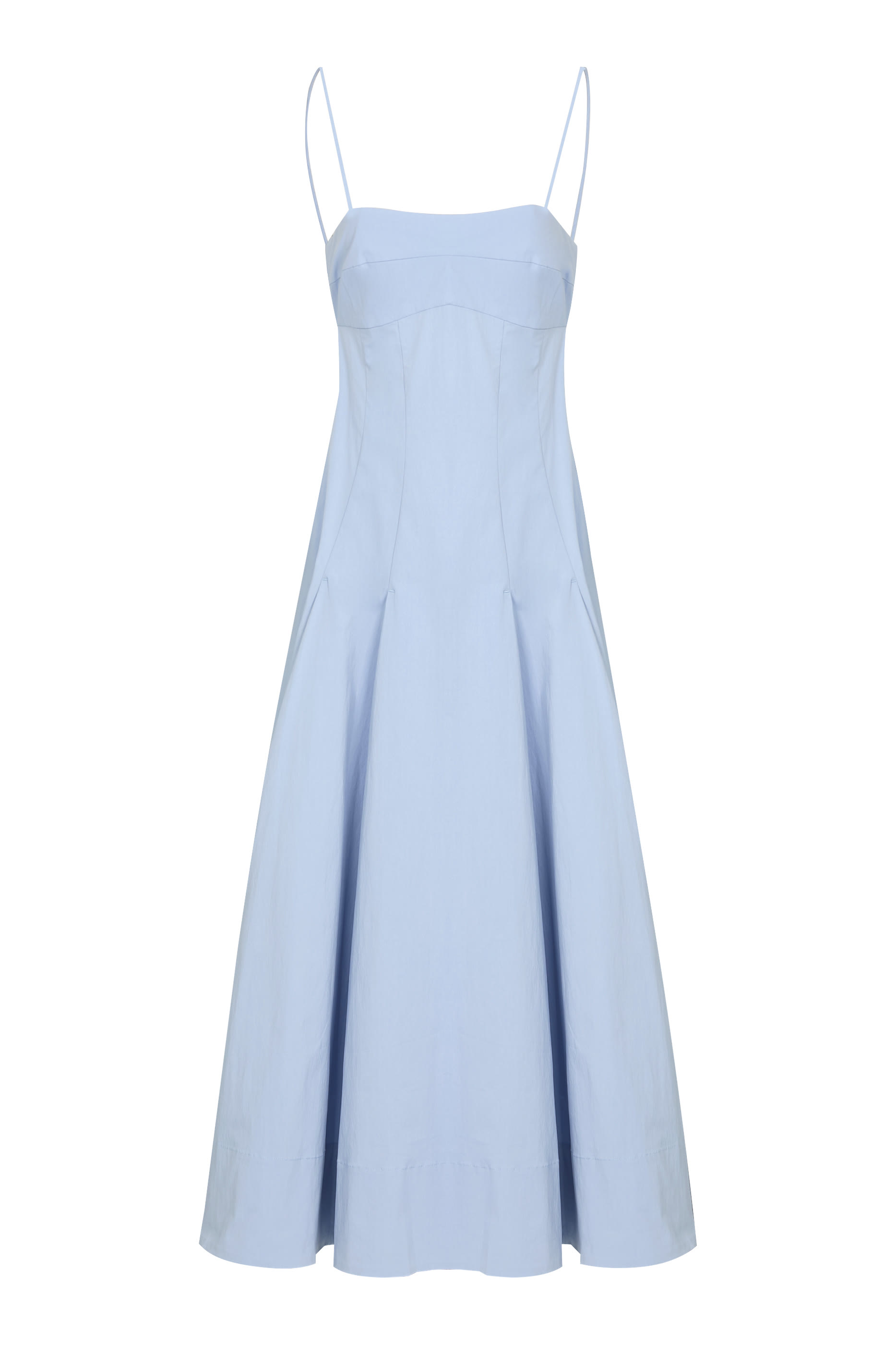 فستان ايفرداي بطيات قطن