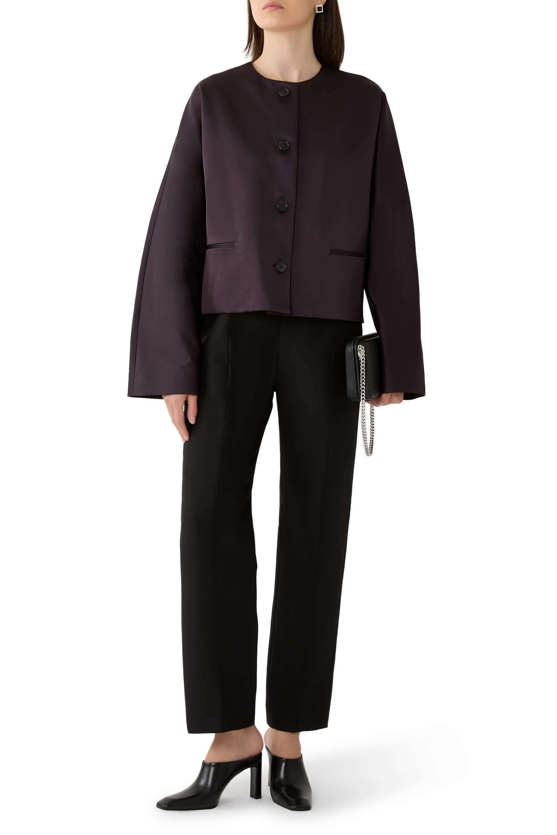 جاكيت ليز قصير