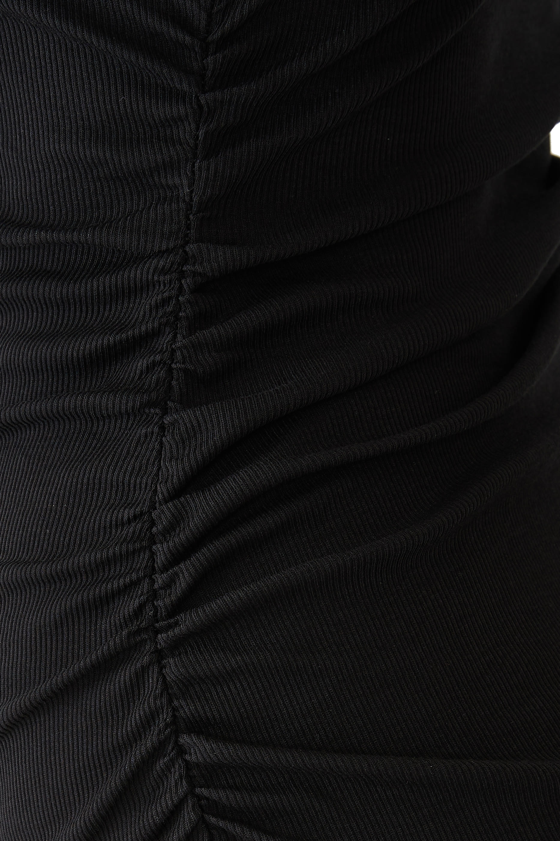 فستان طويل بنسيج مضلع وجزء علوي بتصميم بلوزة بلا أكمام قطن ناعم