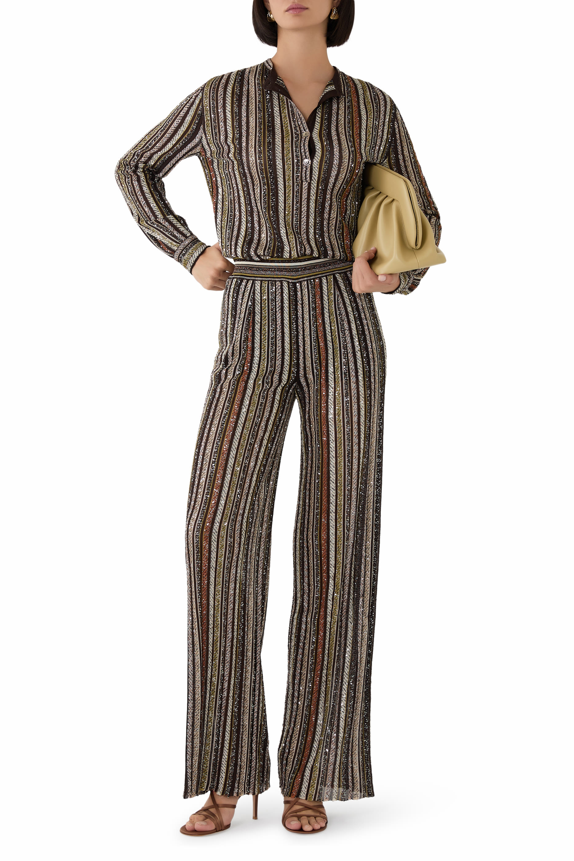 بلوزة هينلي بياقة صينية