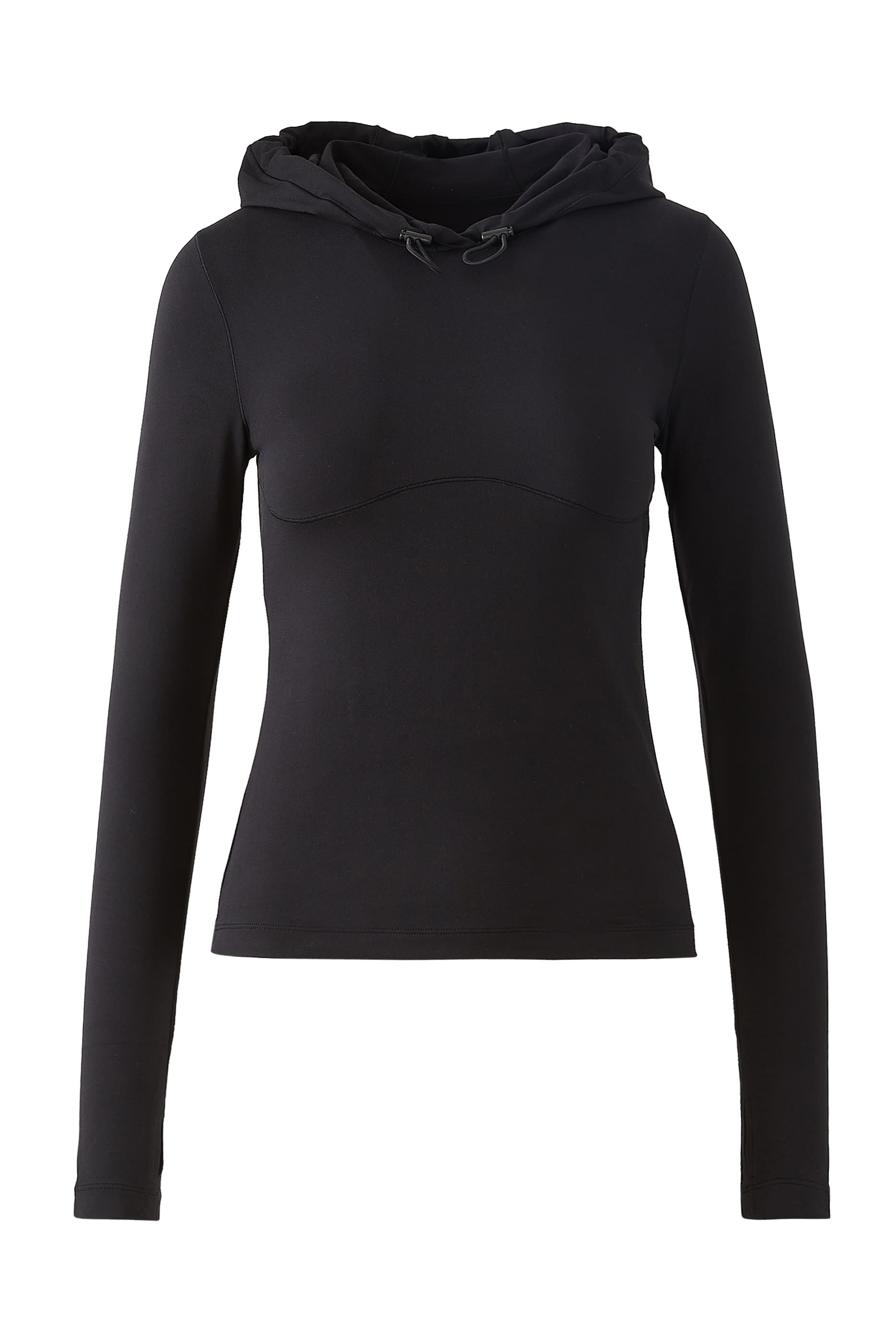 تيشيرت الو سوفت للركض بغطاء رأس وأكمام طويلة