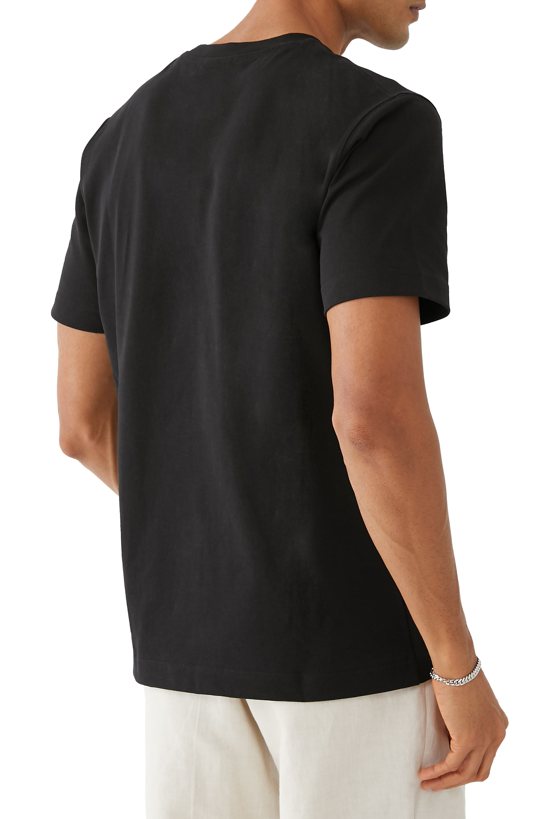 تيشيرت قطن بارز الملمس