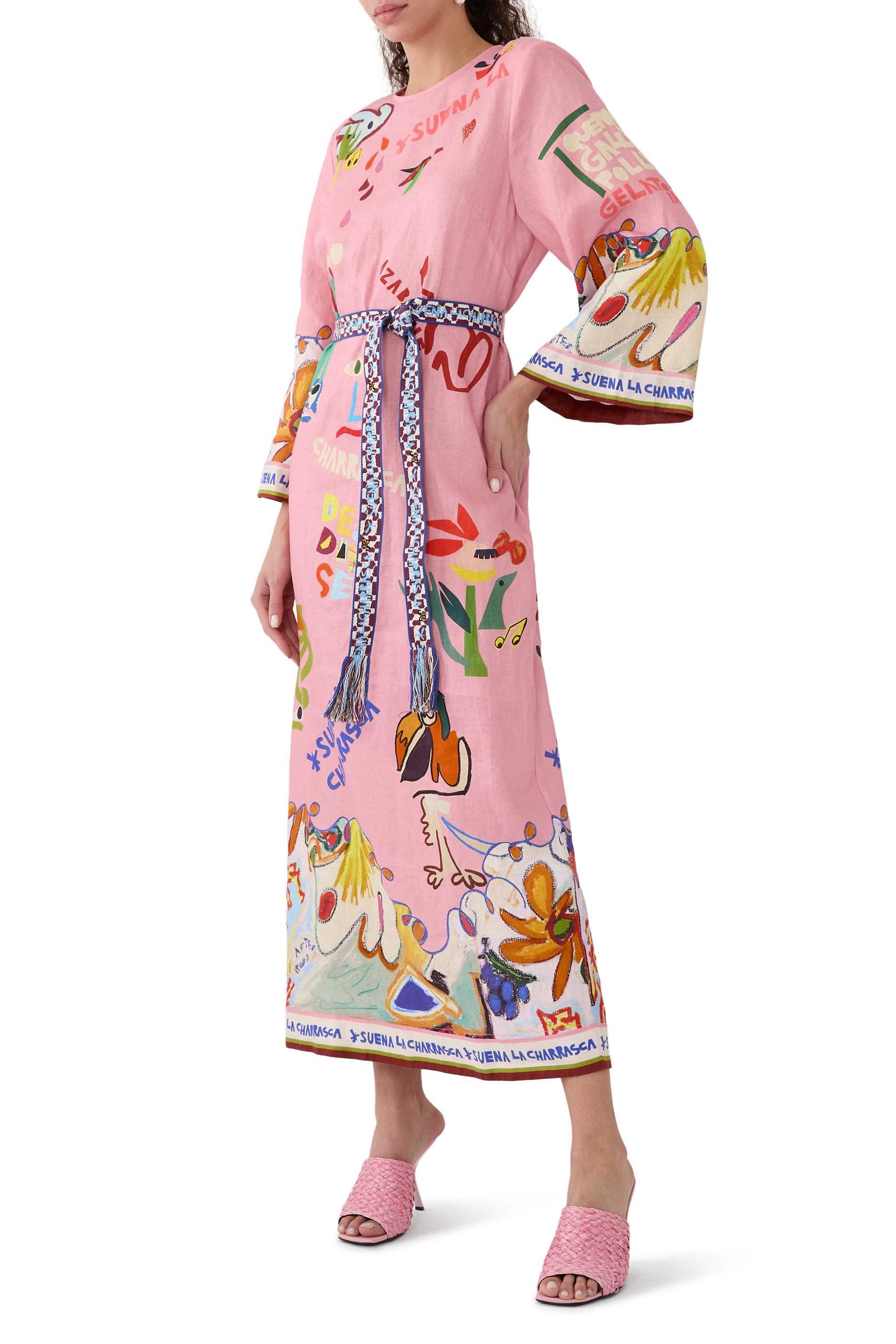 فستان لا شاراسكا متوسط الطول