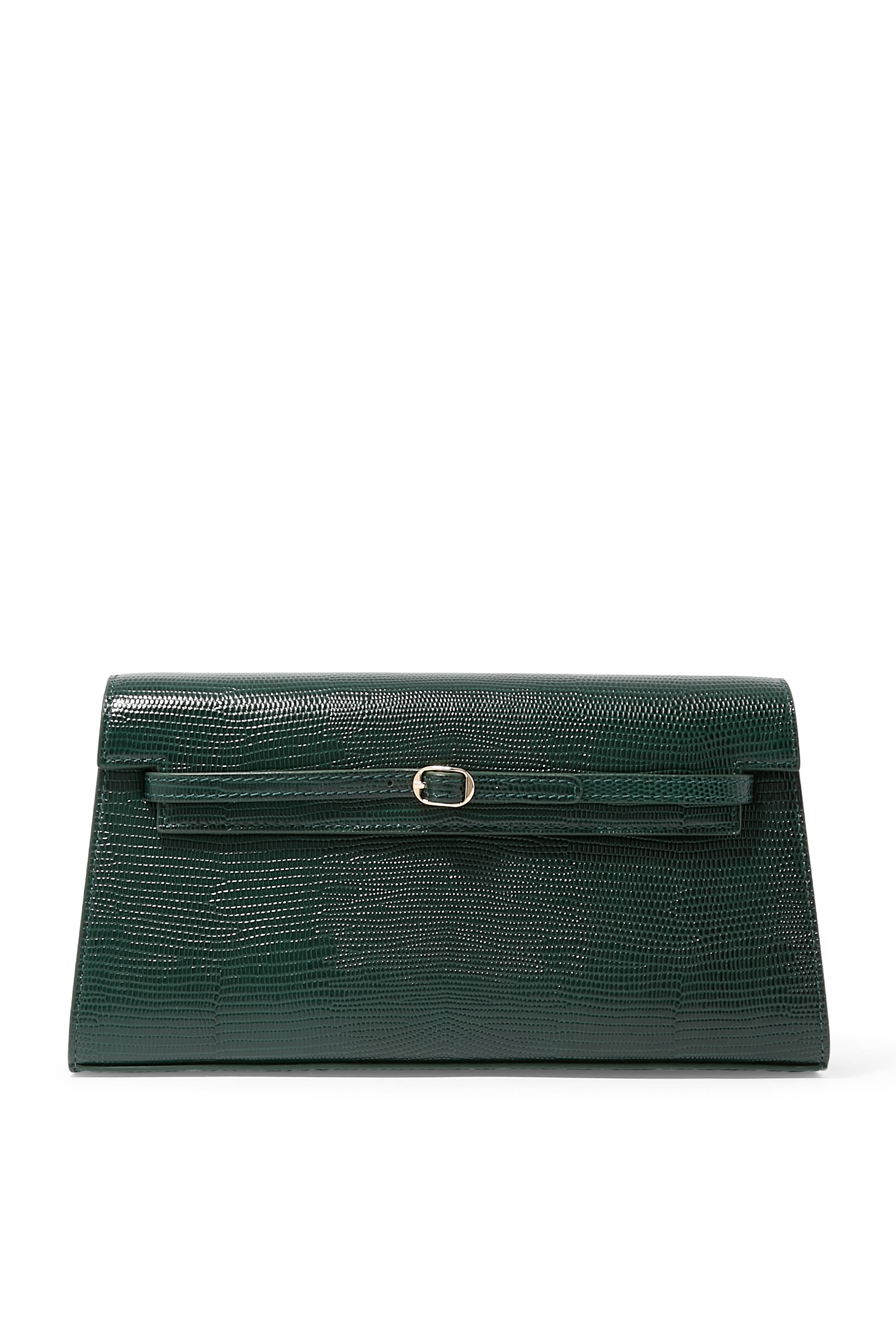 Emerald Lizard Shoulder Bag – Limited Edition