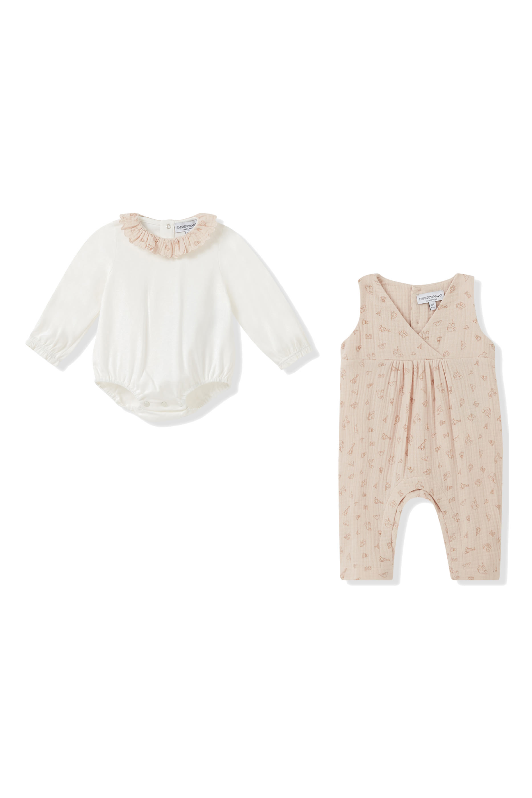 طقم أفرول للأطفال بطبعة