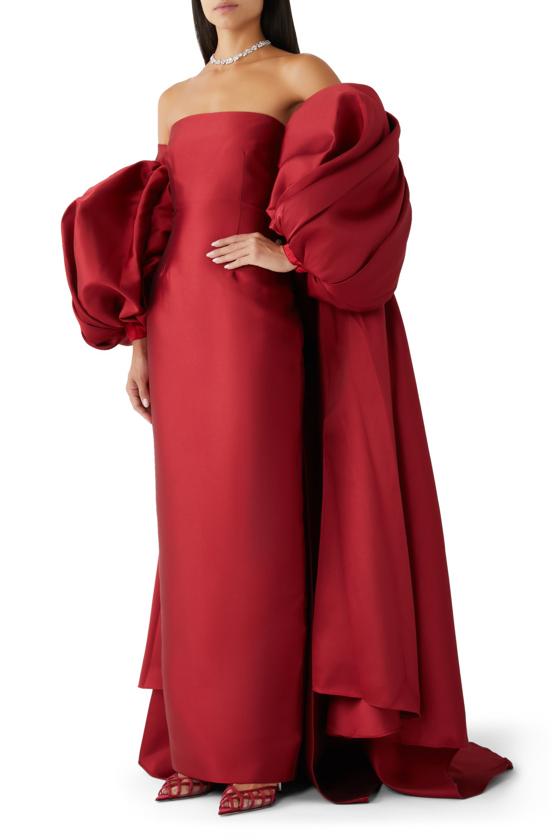 فستان ليا طويل