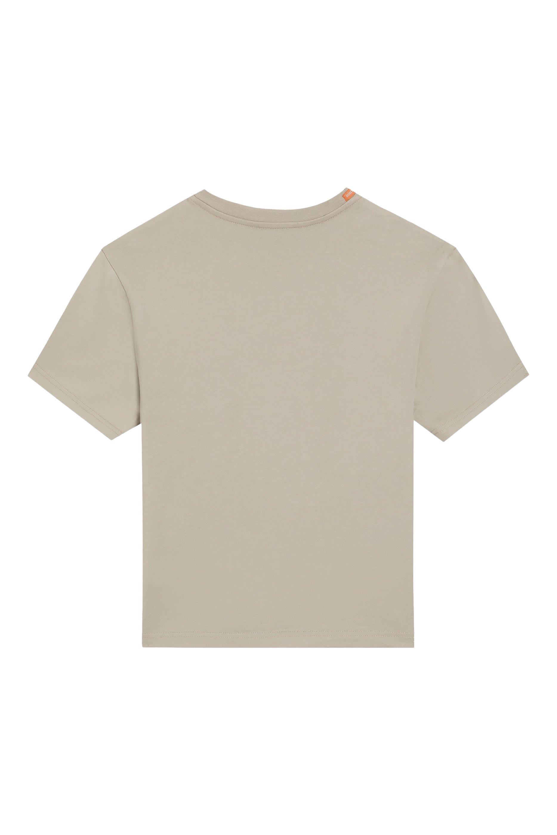 تيشيرت بنقشة بوصلة بتفاصيل شعار الماركة للأطفال