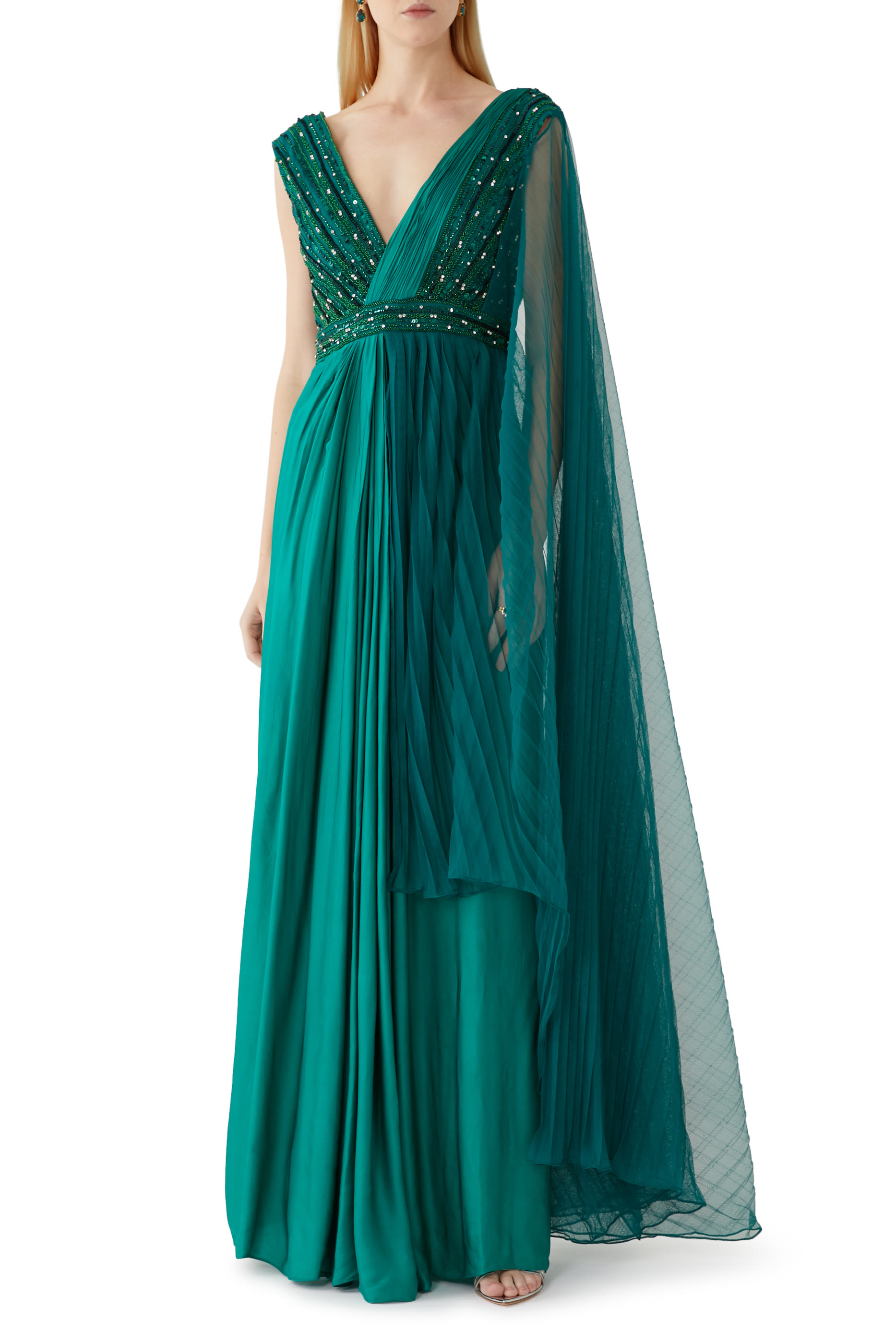 فستان سهرة أنيا ساري