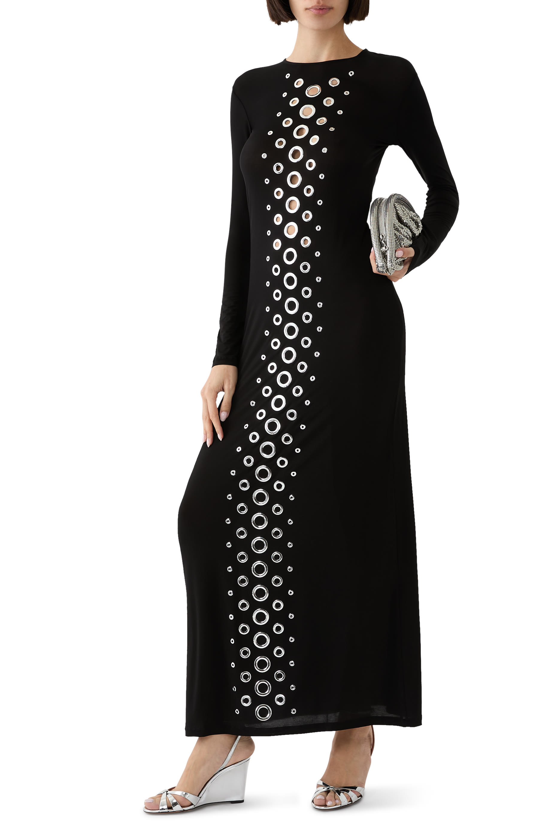 صندل تاتي 85 بنعل ويدج لامع