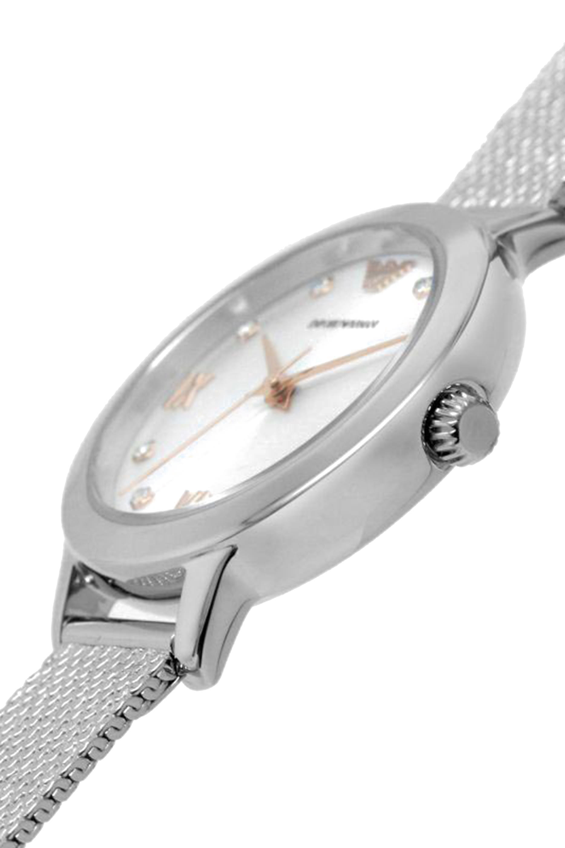 طقم ساعة كليو ستانلس ستيل 32 مم وأقراط