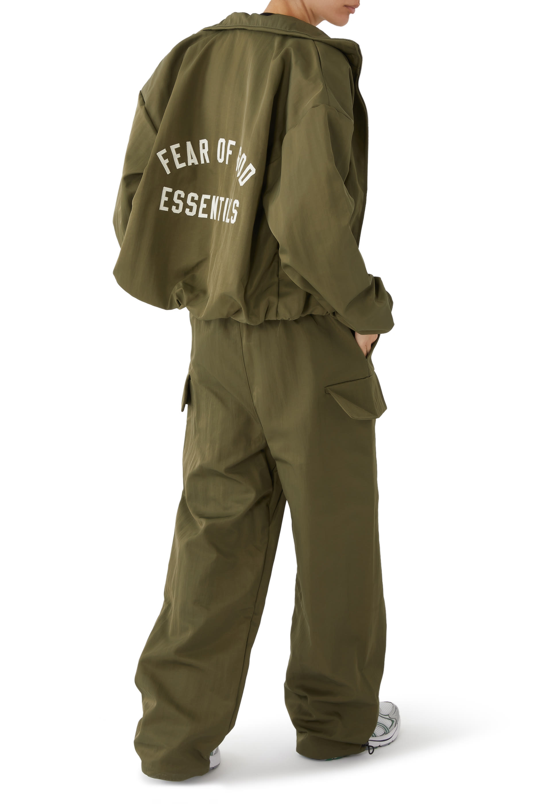 جاكيت رياضي نايلون بارز الملمس