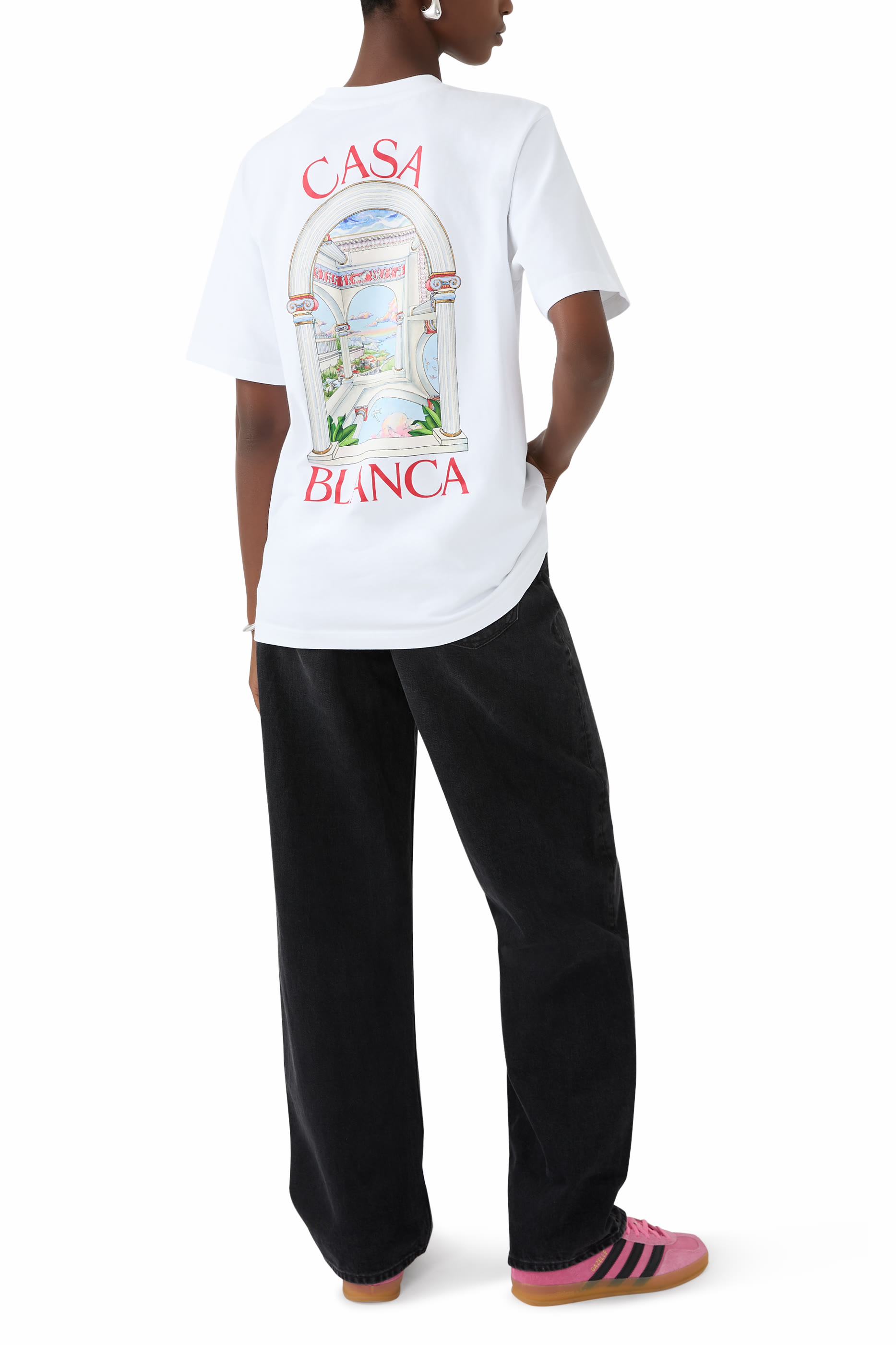 تيشيرت لو باساج بنقشة