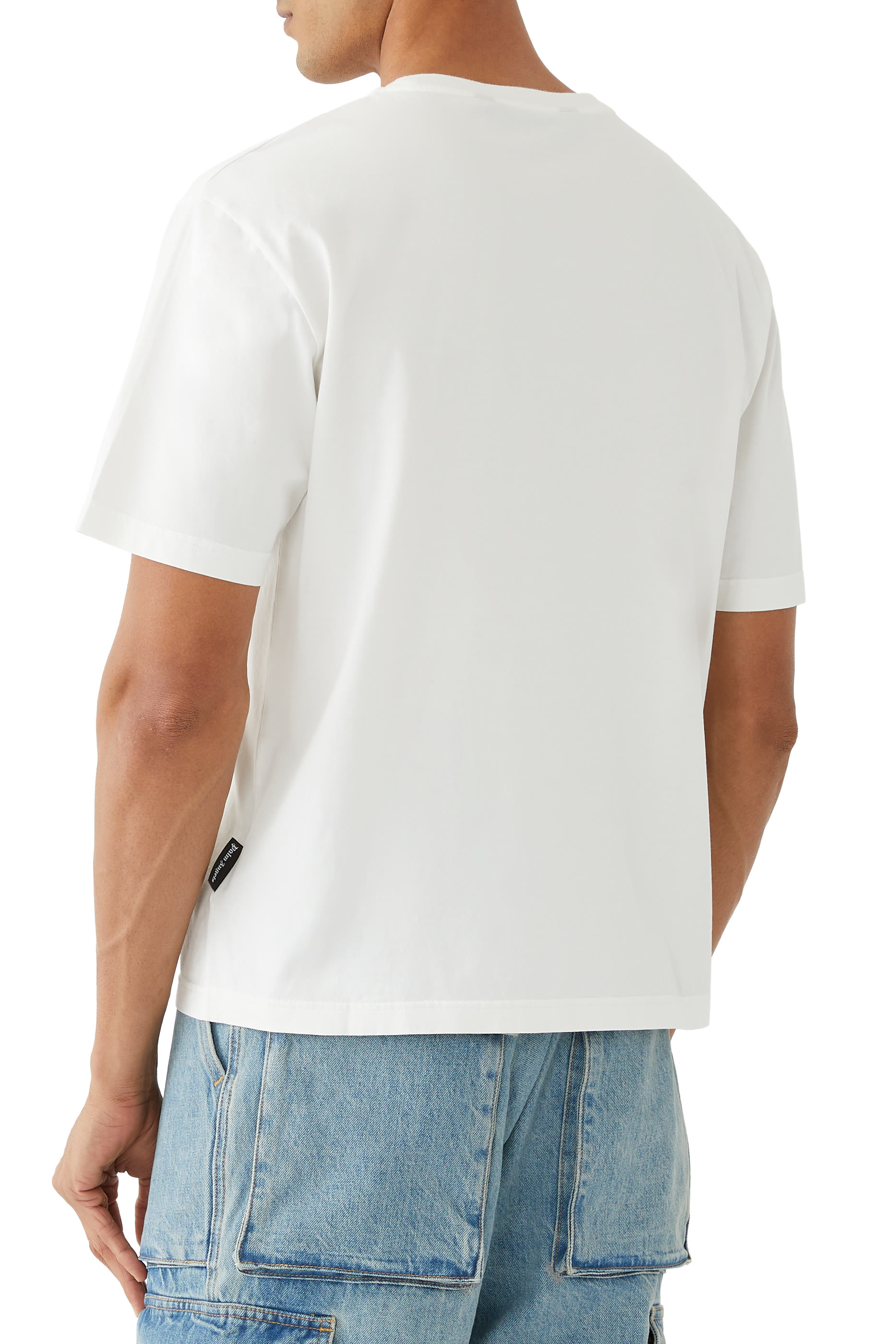 تيشيرت بنقشة واحة ملتهبة